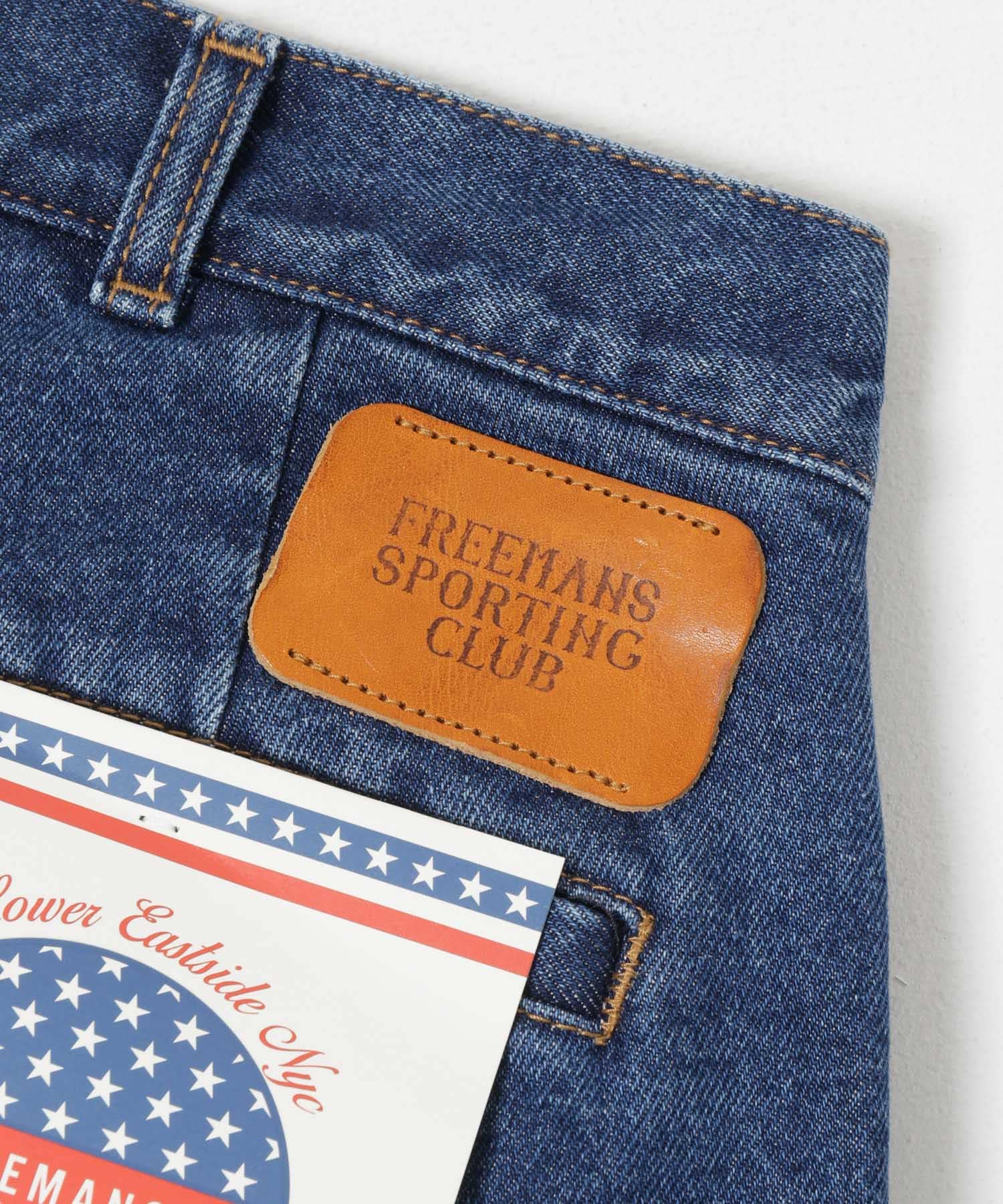 FREEMANS SPORTING CLUB　DOUGLASTON DENIM TROUSERS 14アンティーク 28