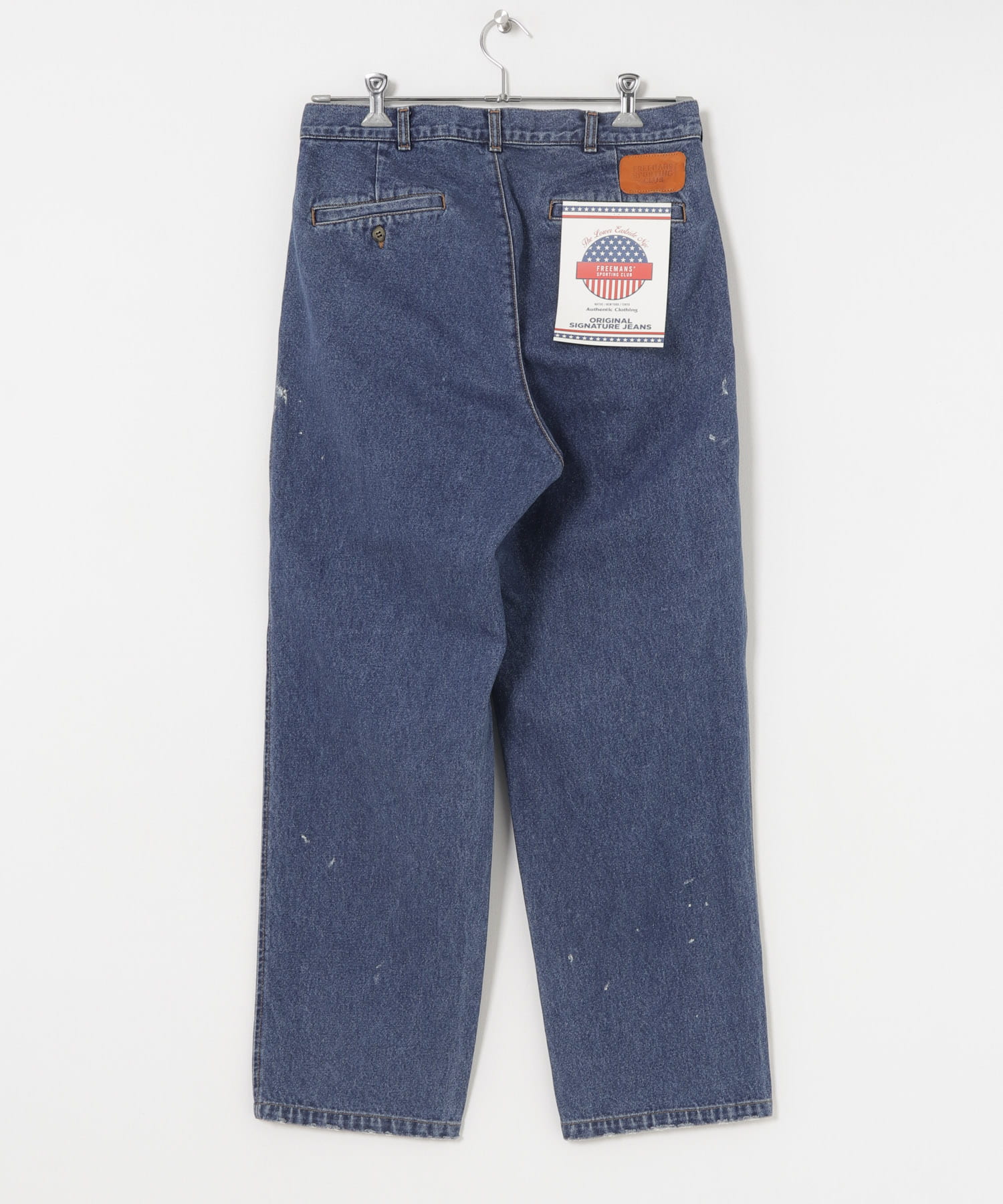 FREEMANS SPORTING CLUB DOUGLASTON DENIM TROUSERS(28 115Wユーズド