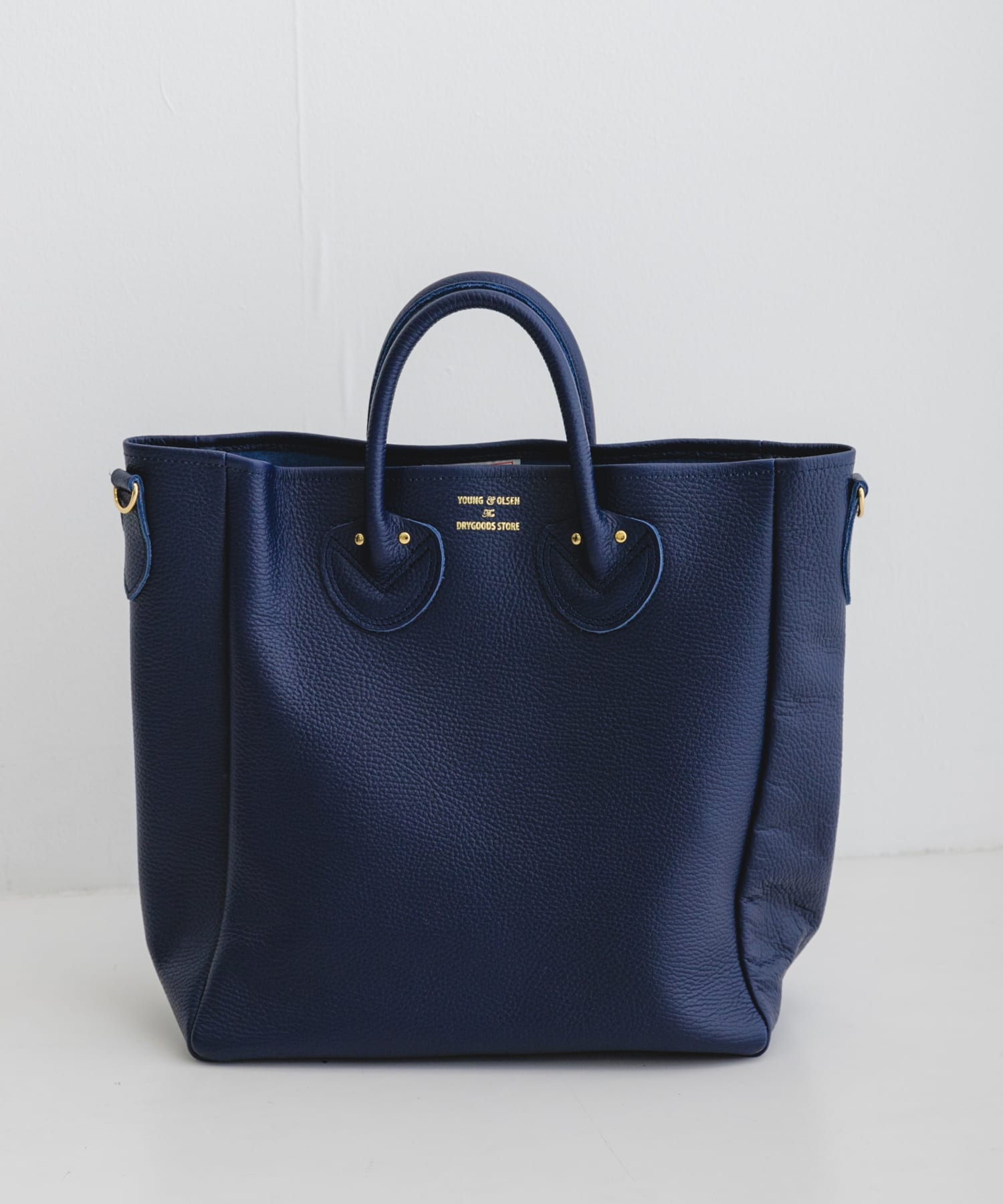 YOUNG&OLSEN　EMBOSSED LEATHER D TOTE M