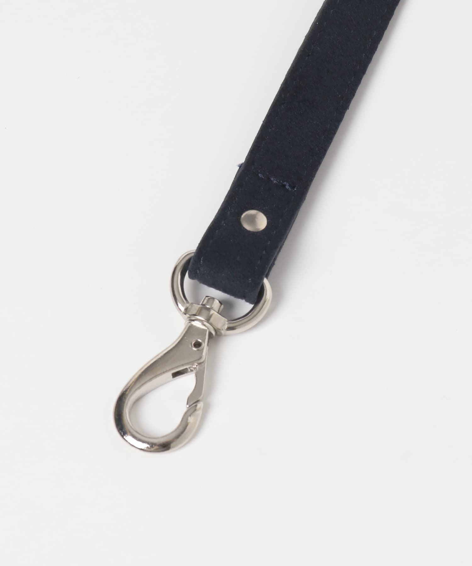 YOUNG&OLSEN　ULTRASUEDE SHOULDER STRAP DARKNAVY -