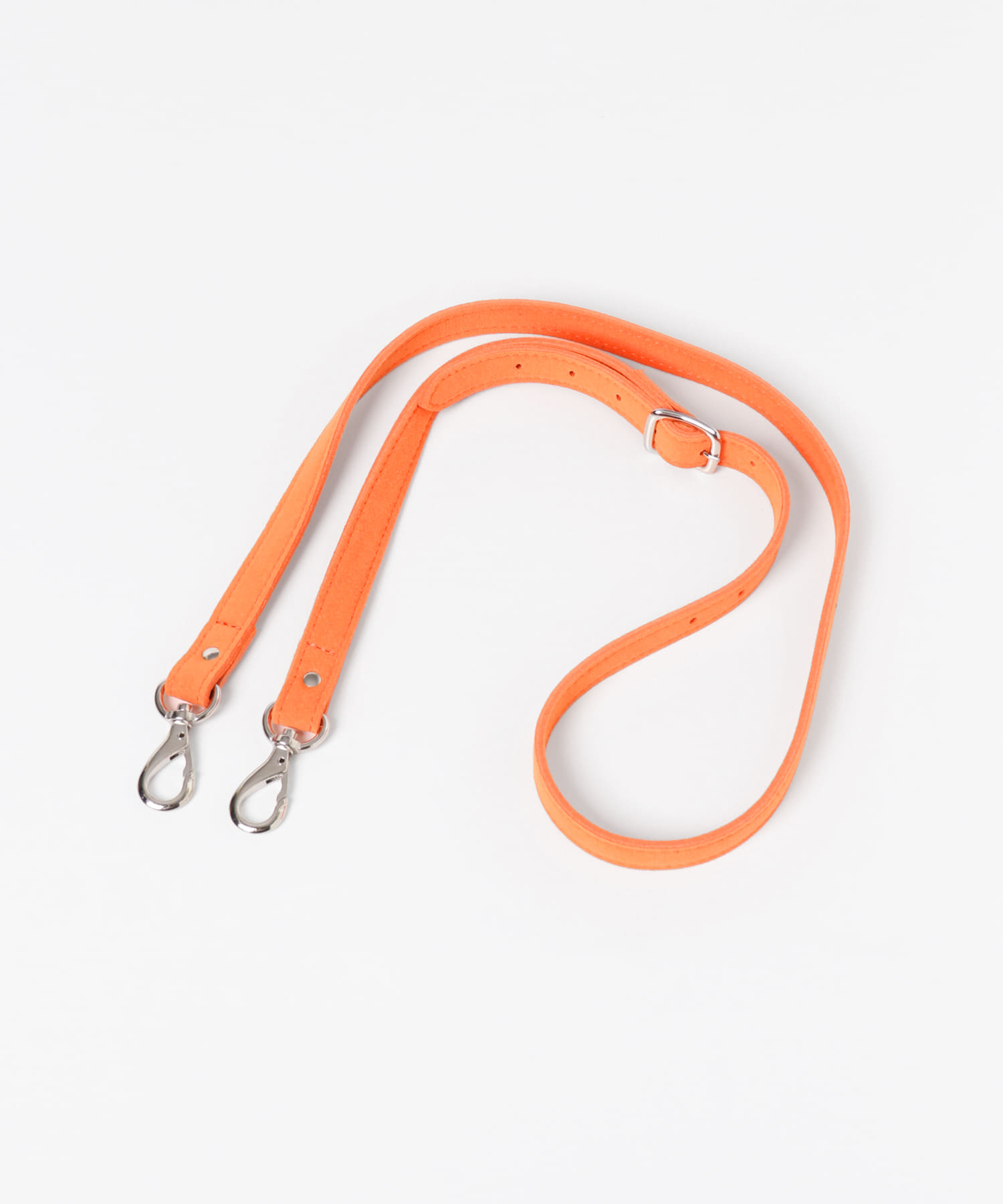 YOUNG&OLSEN　ULTRASUEDE SHOULDER STRAP ORANGE -