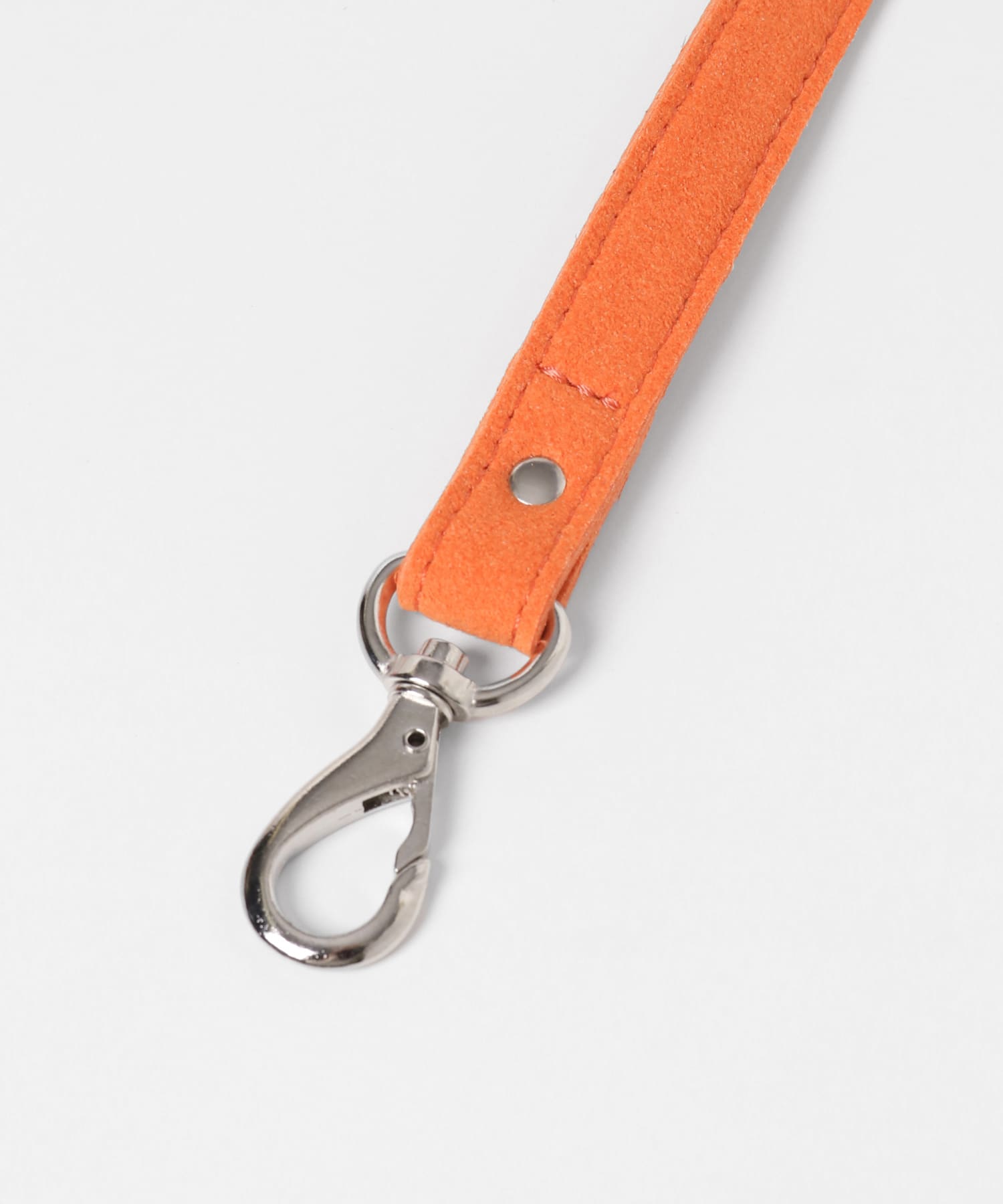 YOUNG&OLSEN　ULTRASUEDE SHOULDER STRAP ORANGE -