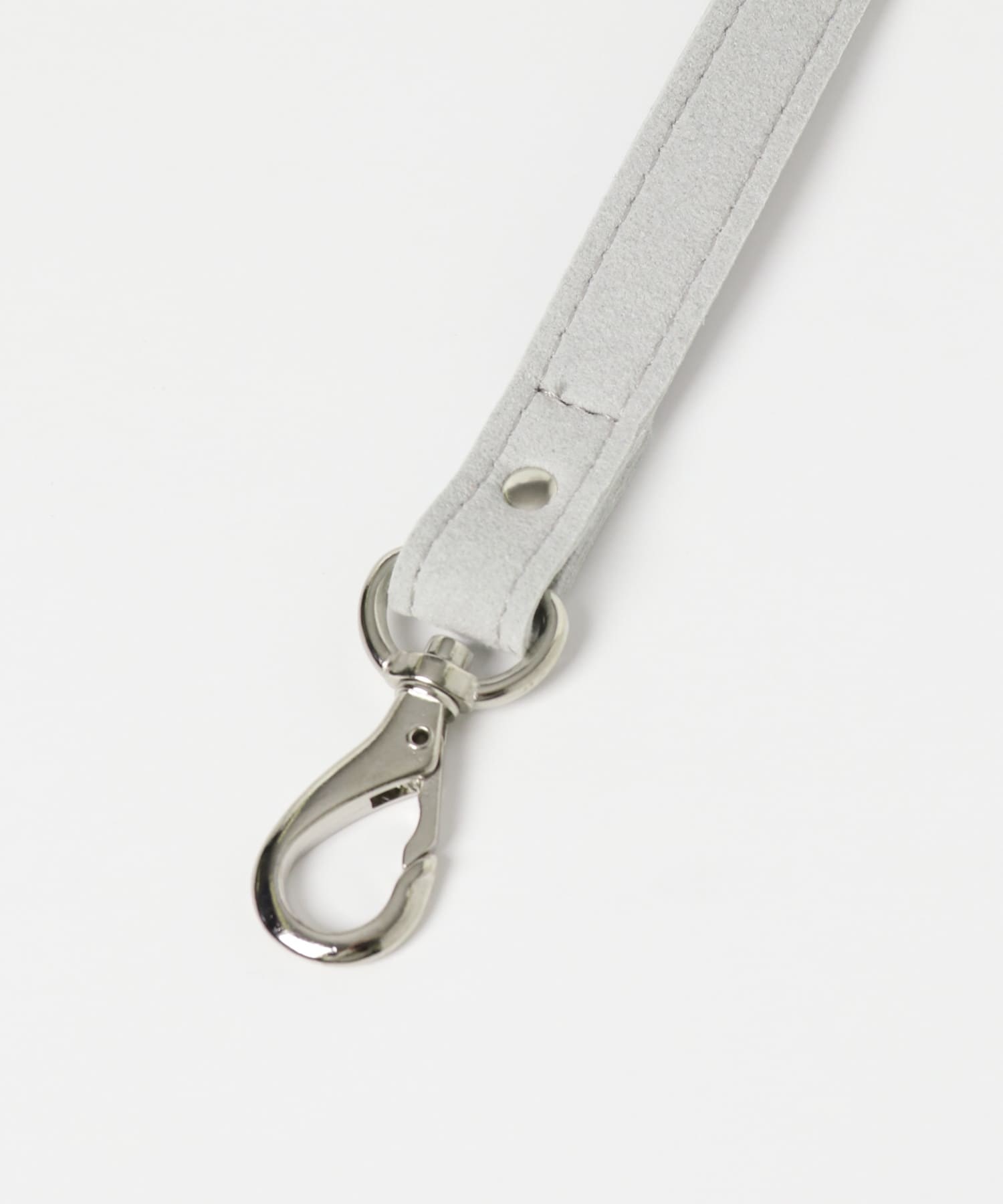 YOUNG&OLSEN　ULTRASUEDE SHOULDER STRAP PLATINUM -
