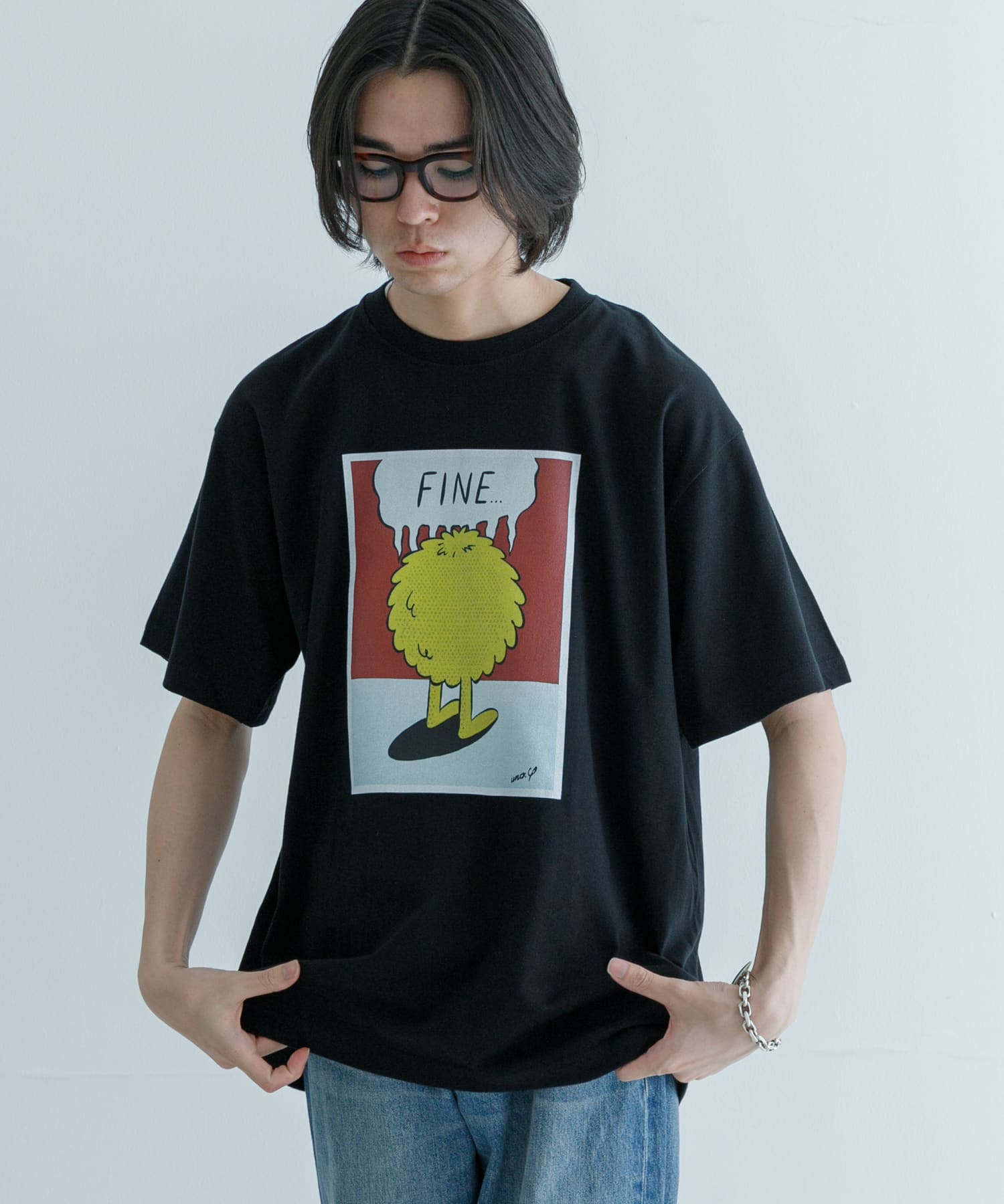 身長：177cm サイズ：L