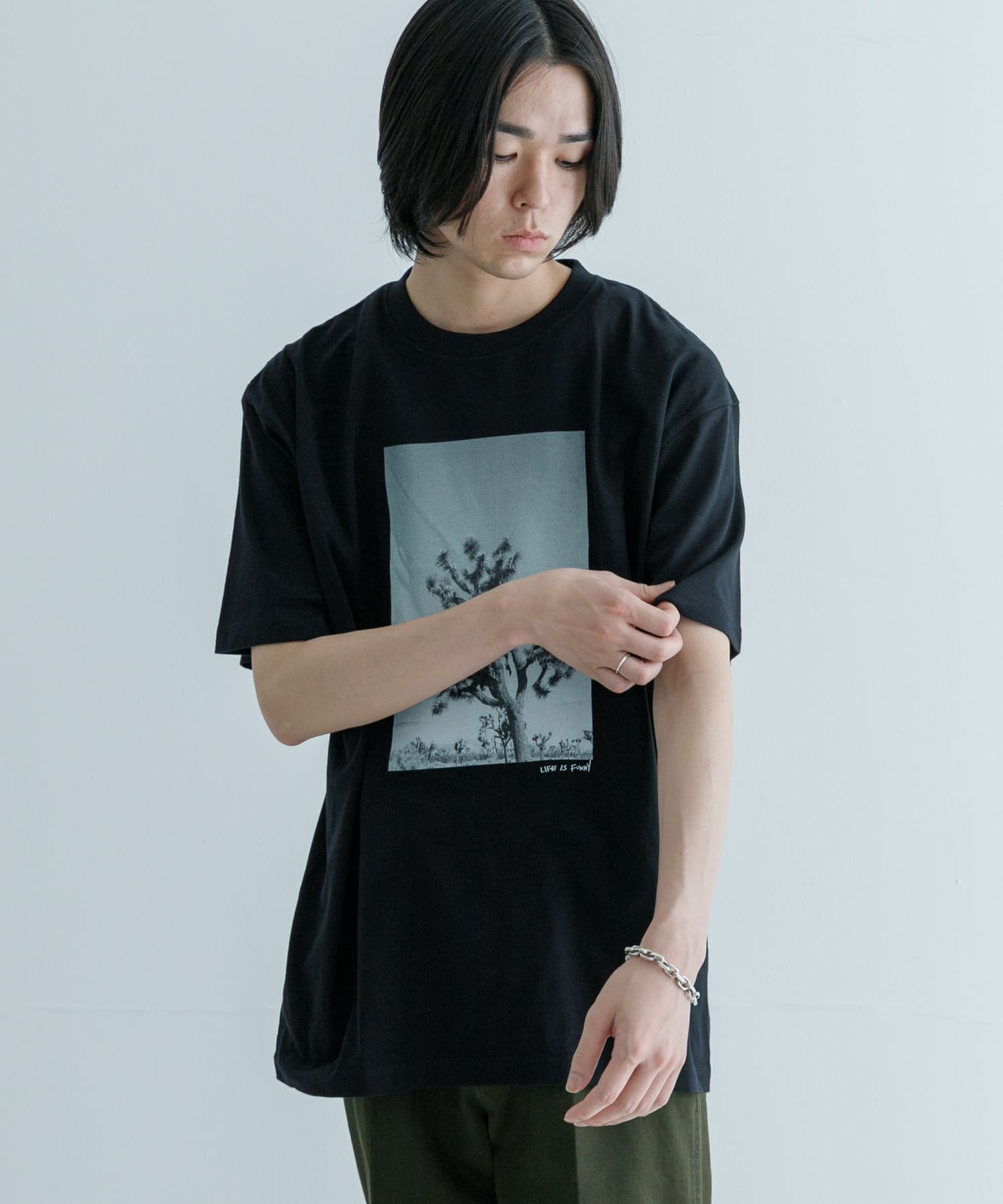 身長：177cm サイズ：L