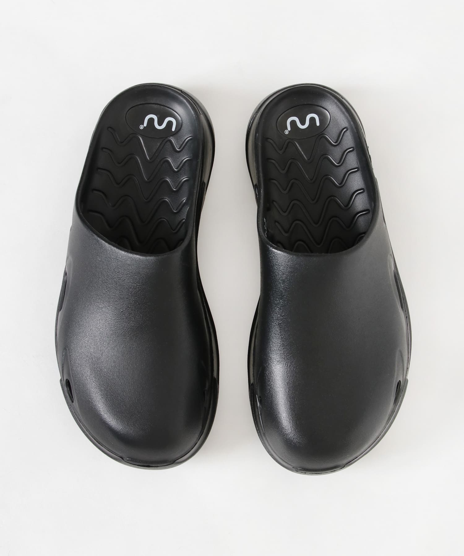 DOUBLEU　ROMA MULE Black 40