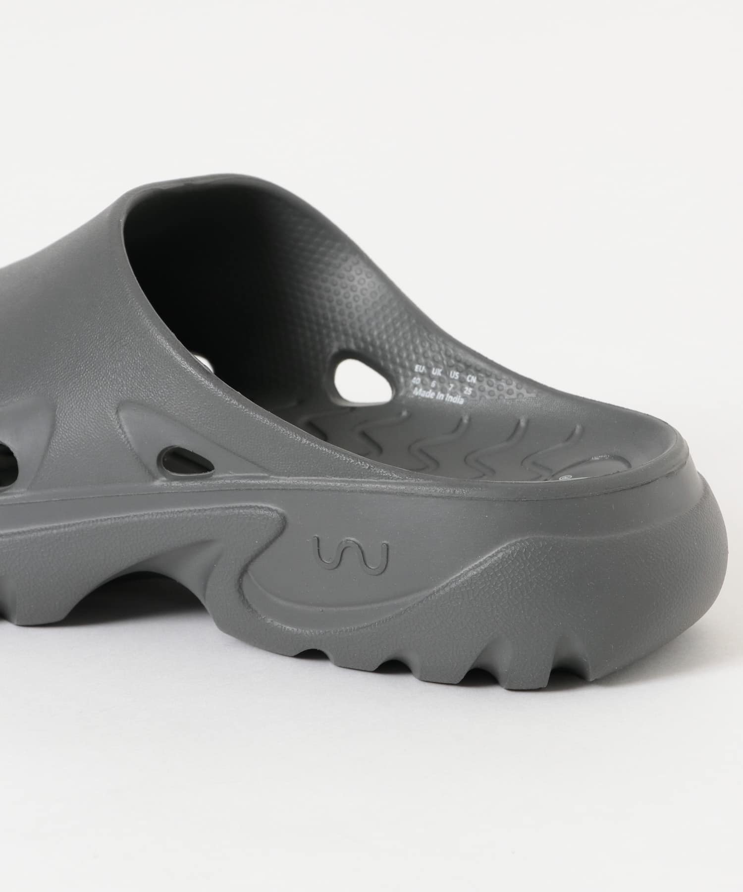 DOUBLEU　ROMA MULE Carbone 40