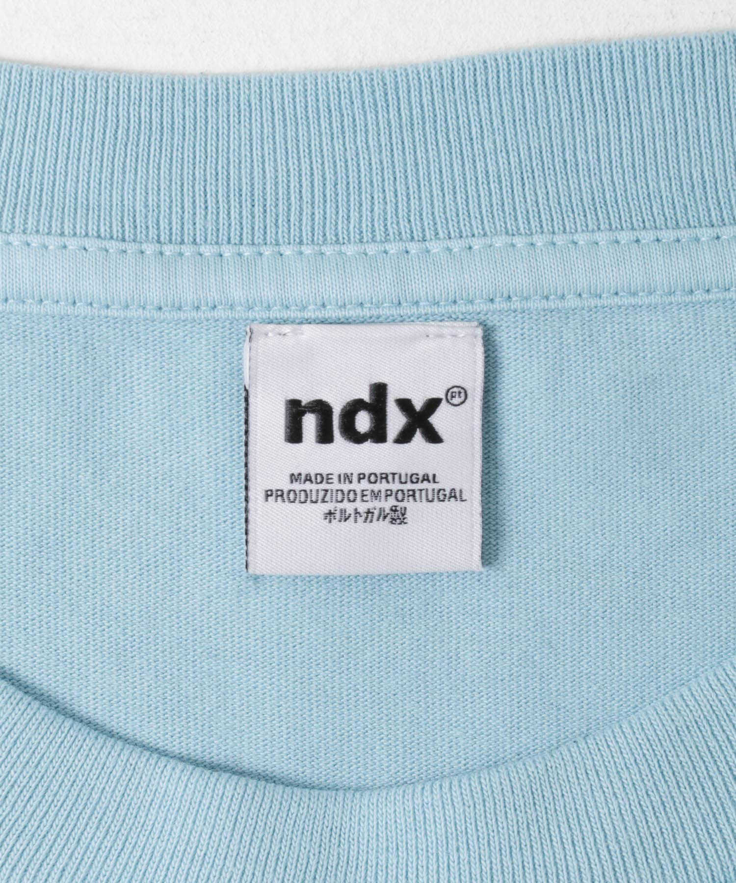 ndx　BoxyT-Shirts BLUE LAGOA M