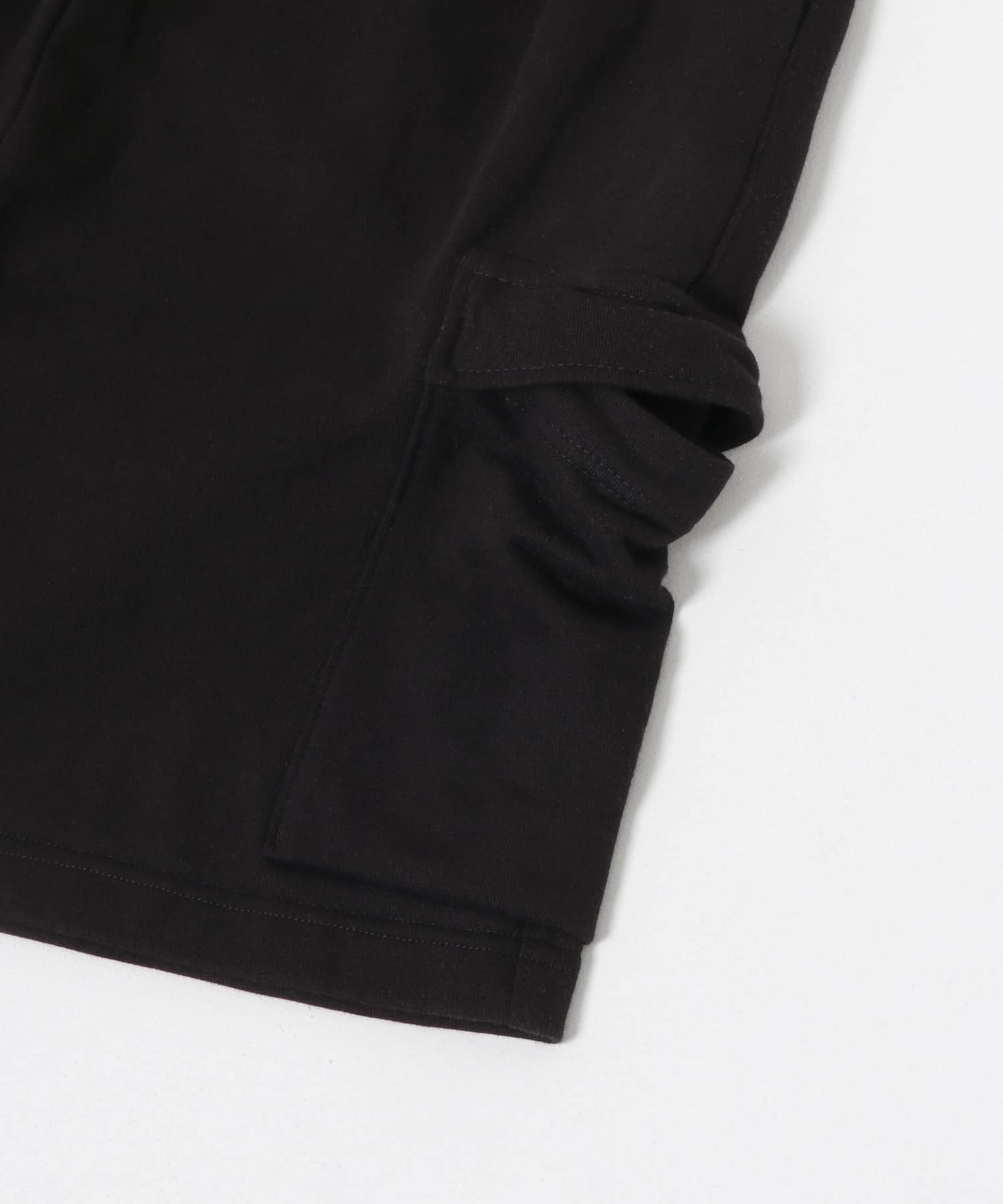 VESTI　FRENCH TERRY BERMUDA Nero XL
