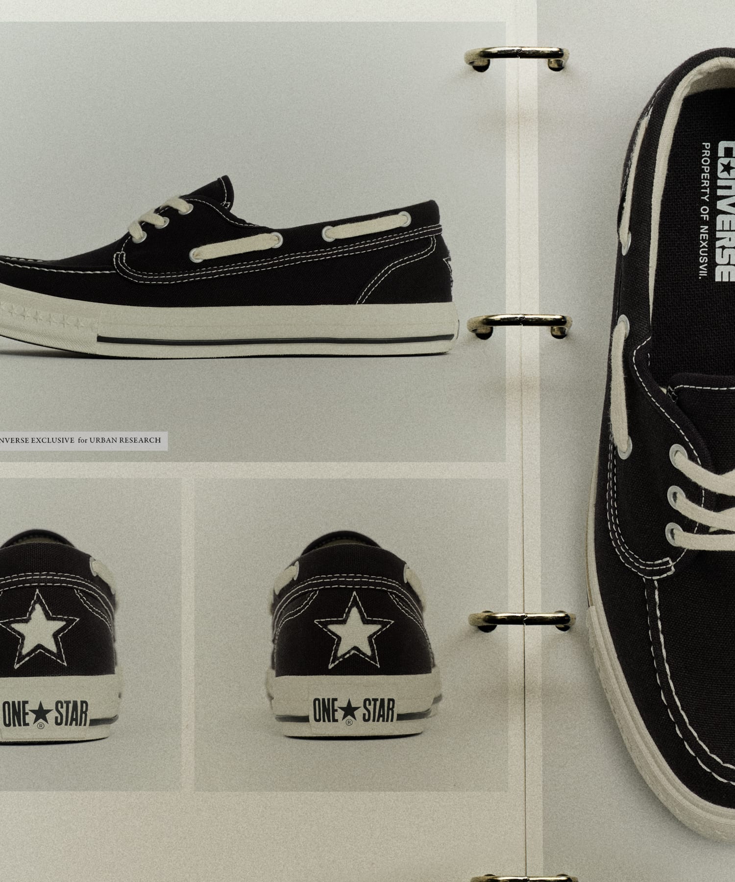 NEXUSVII.×CONVERSE　ONE STAR HS D / NX BLACK 23
