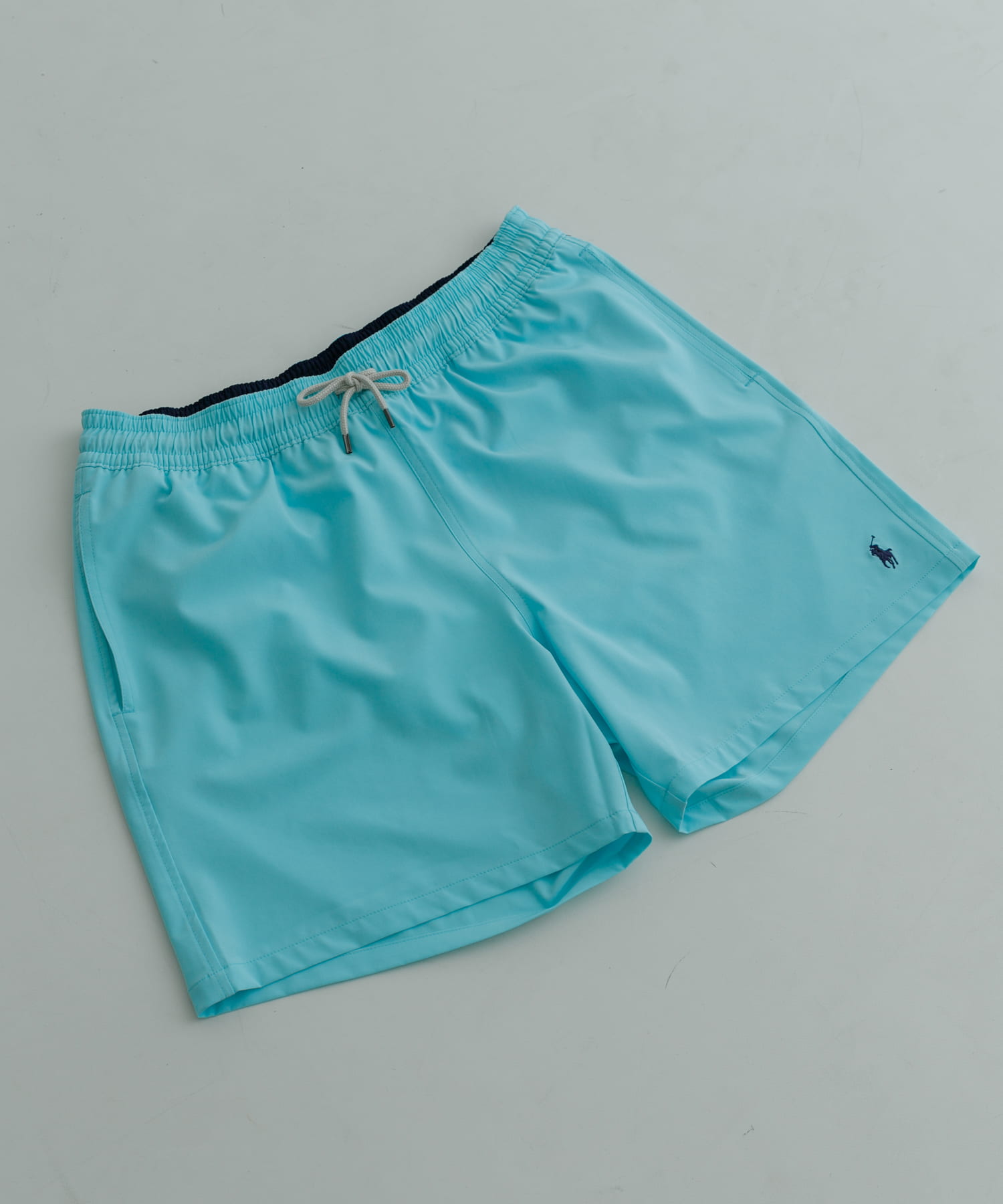 POLO RALPH LAUREN　TRAVELER SWIM SHORT H.BLUE M