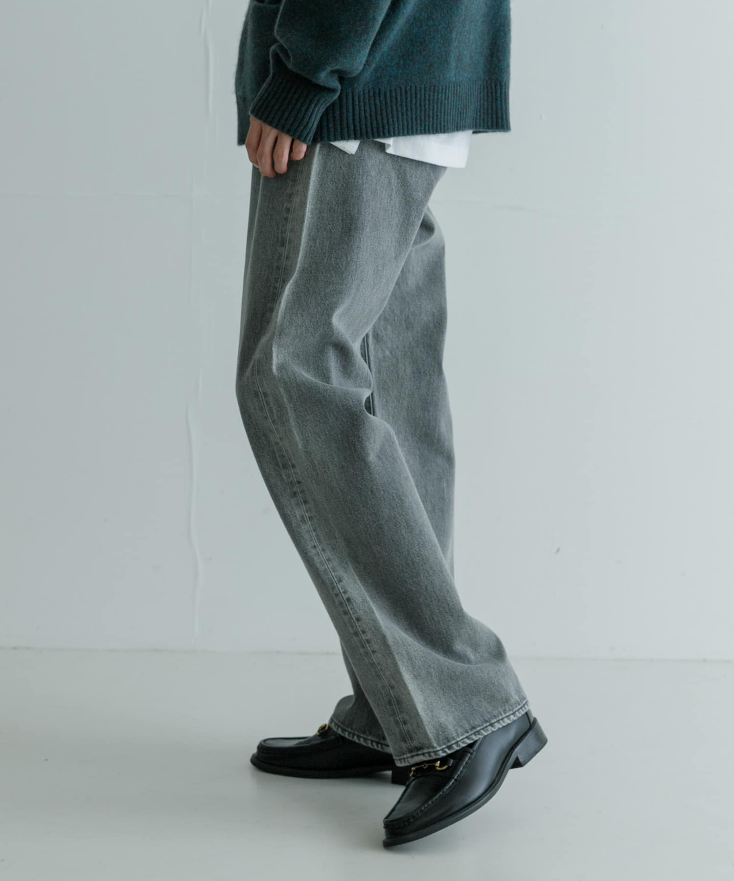 YLEVE 13.5oz DENIM STRAIGHT(3 010 I BLK): ボトム｜URBAN RESEARCH