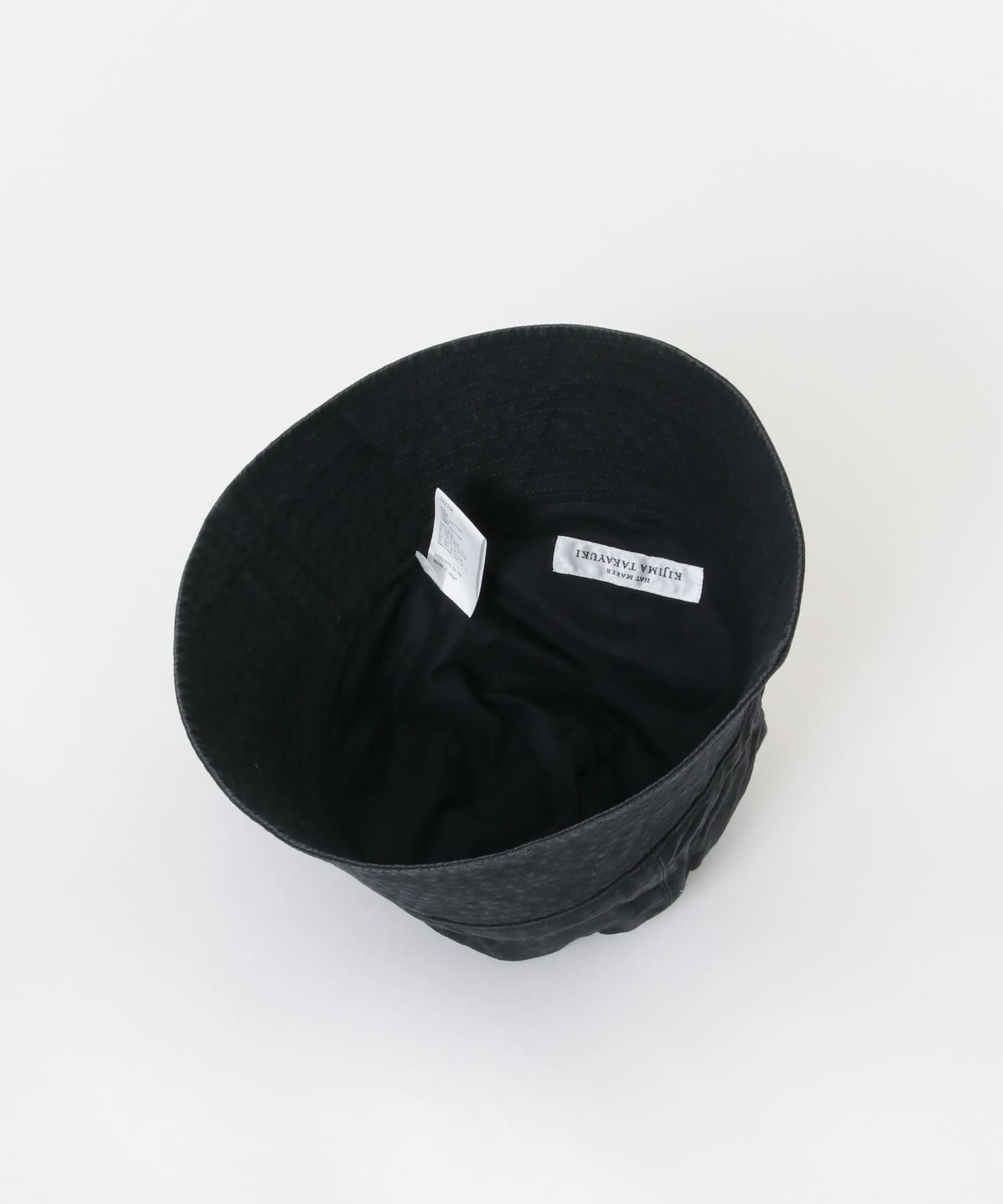 KIJIMA TAKAYUKI　PARAFFIN DUCK SAILOR HAT BLACK 01 2