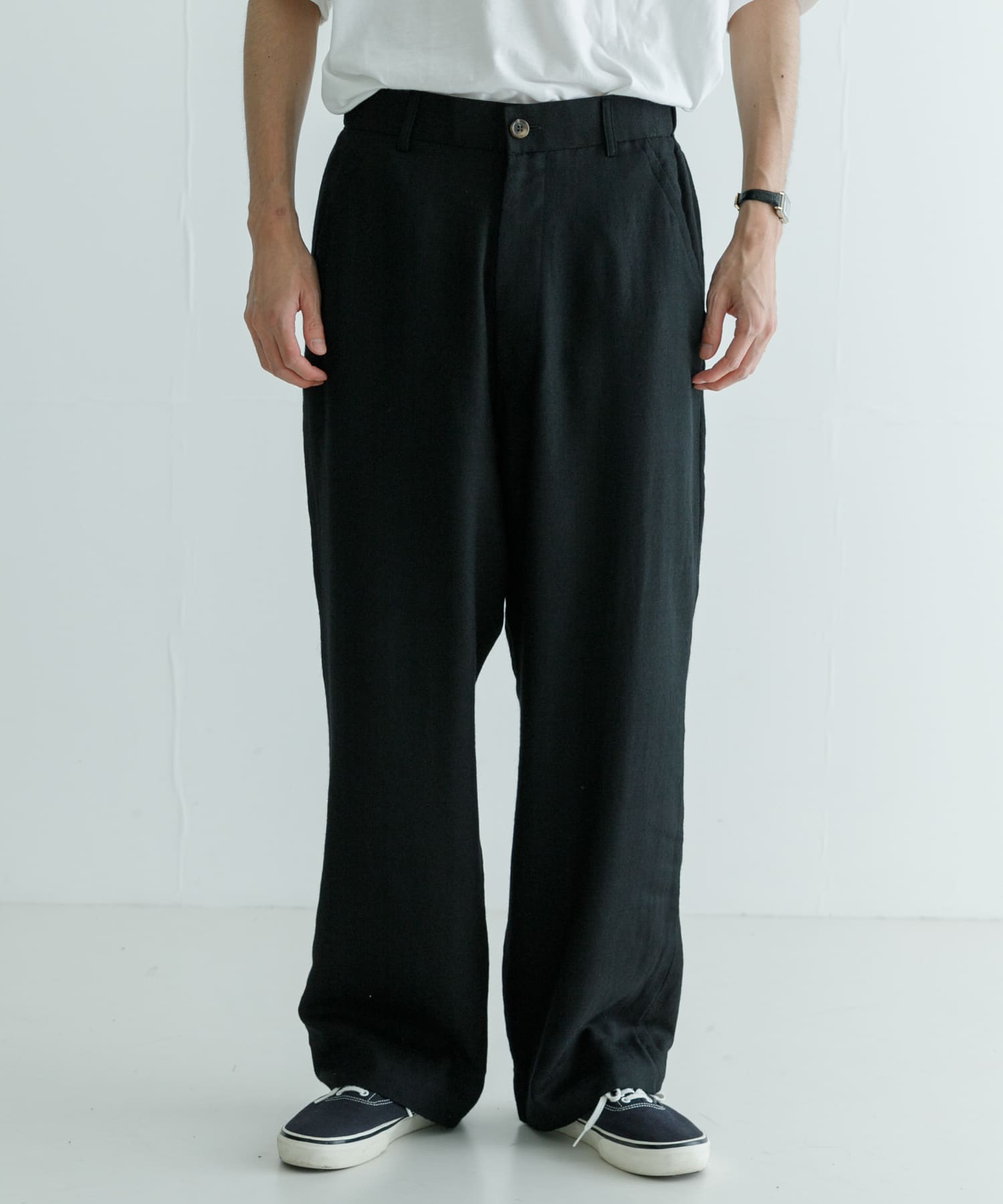 パンツ SEVEN BY SEVEN WIDE EASY TROUSERS SEVEN BY SEVEN EASY TROUSERS(M 010 BLK): ボトム｜URBAN RESEARCH