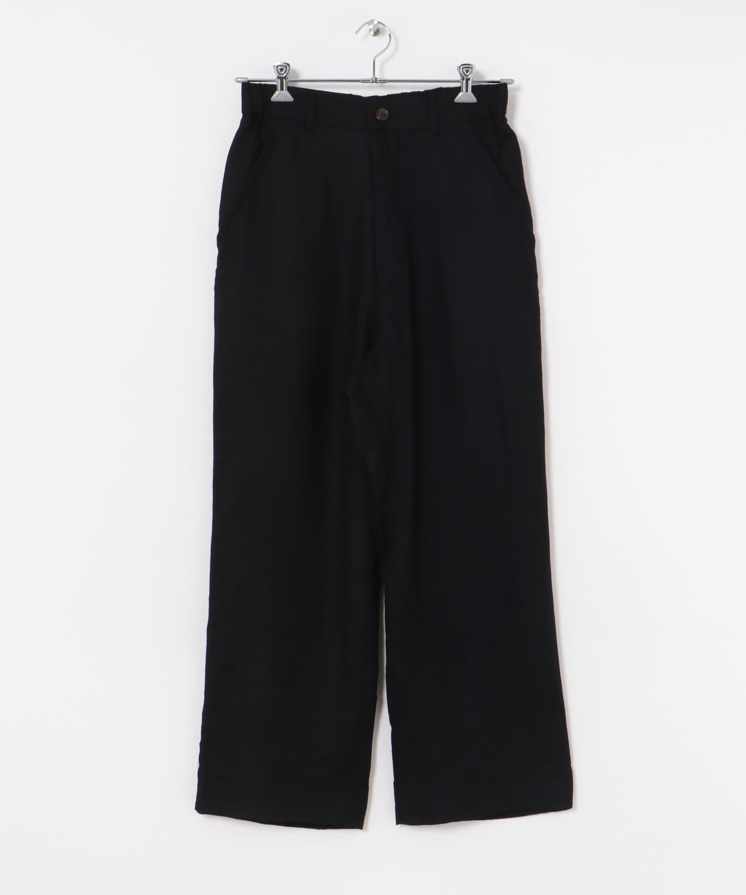 SEVEN BY SEVEN　EASY TROUSERS 010 BLK M