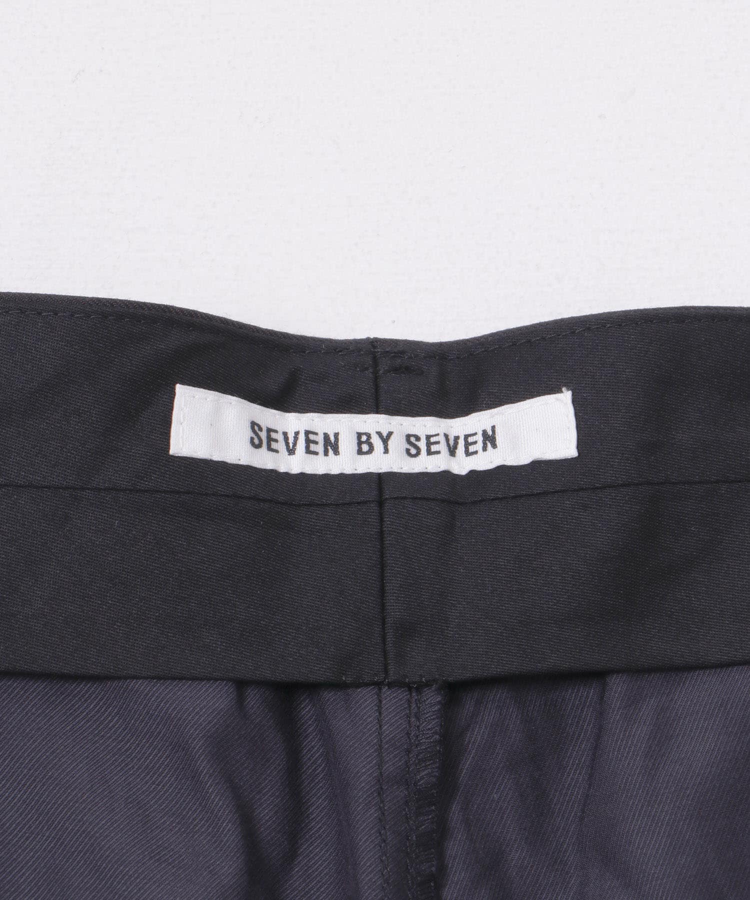 SEVEN BY SEVEN　WIDE FLARE TROUSERS 120 NVY M