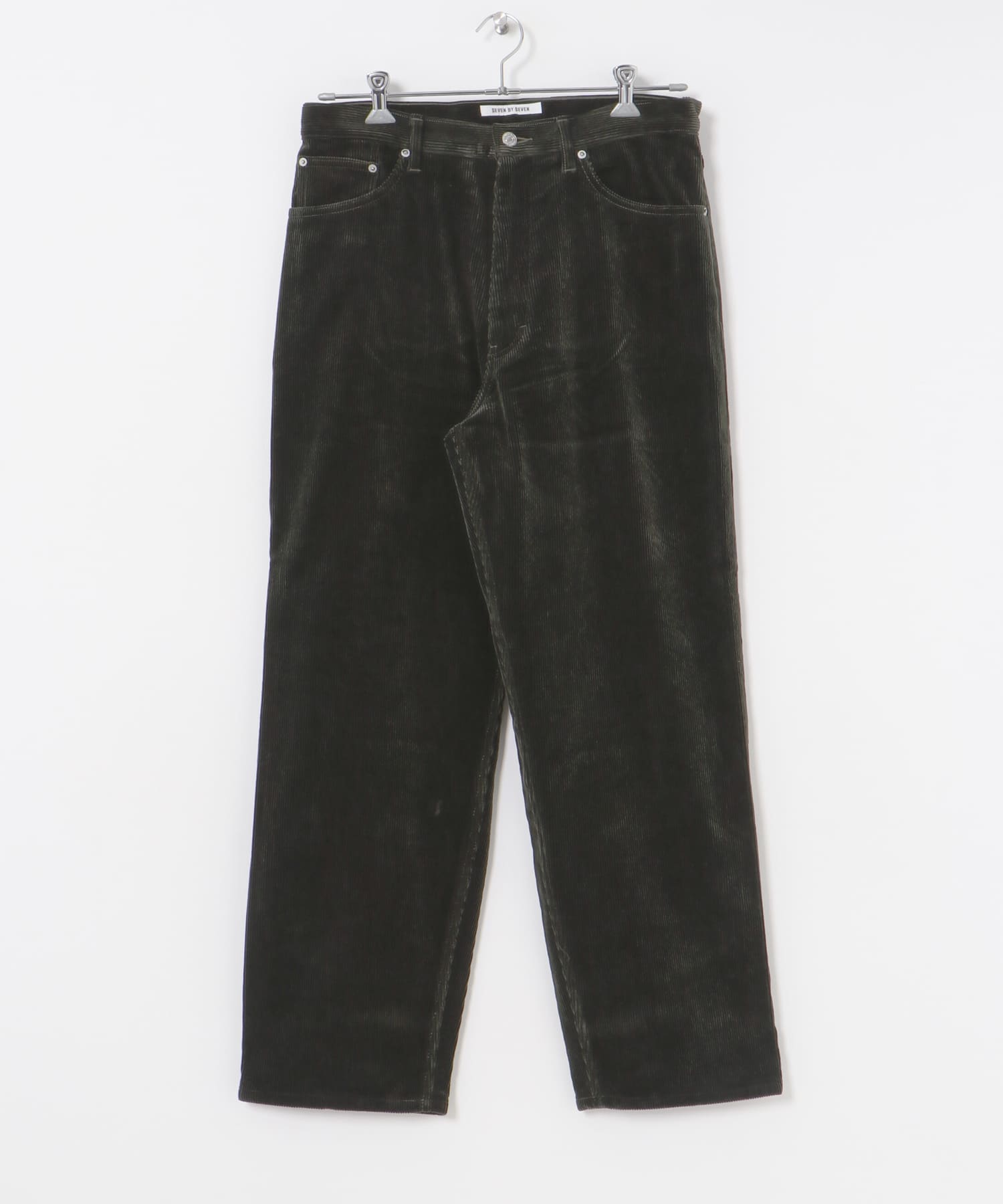 SEVEN BY SEVEN　CORDUROY WIDE PANTS 310 OLIVE M