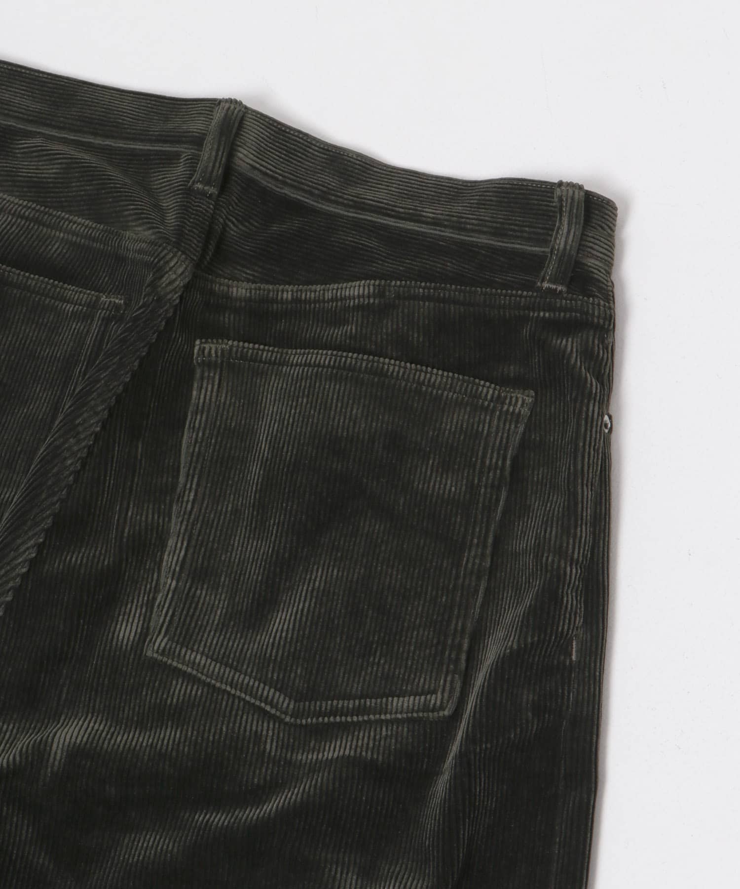 SEVEN BY SEVEN　CORDUROY WIDE PANTS 310 OLIVE M
