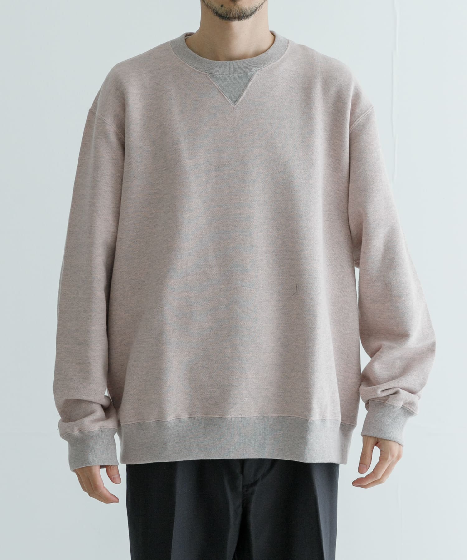 SEVEN BY SEVEN　CREW-NECK SWEAT SHIRTS