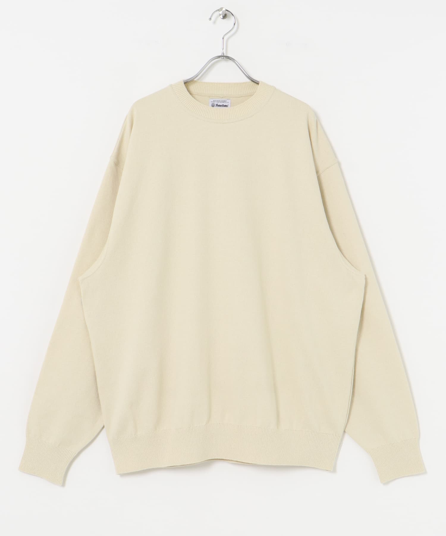 Yonetomi　WAVE COTTON KNIT PULLOVER