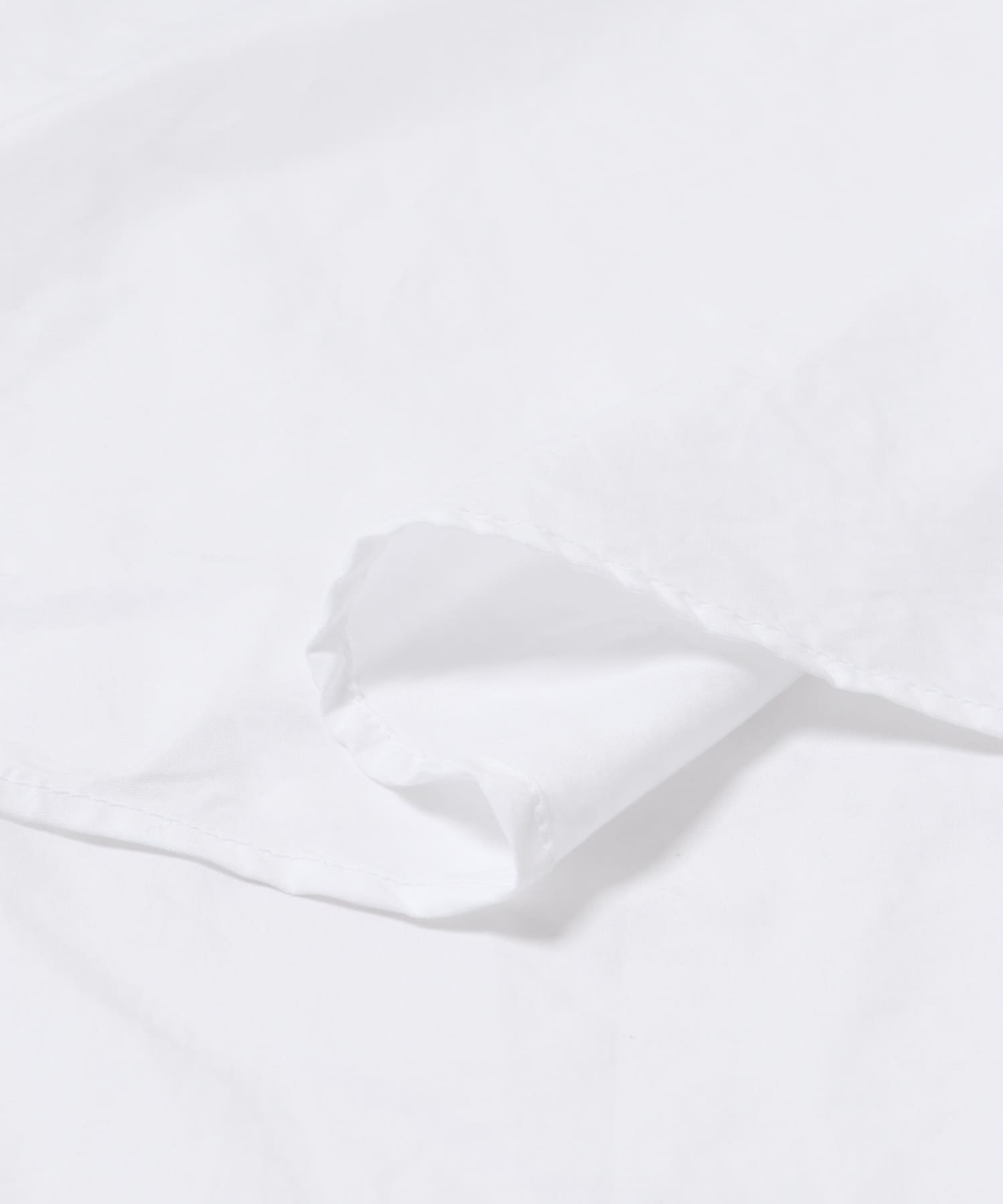 ATON　SUVIN BROAD WASHED SHIRTS 001 WHITE 4