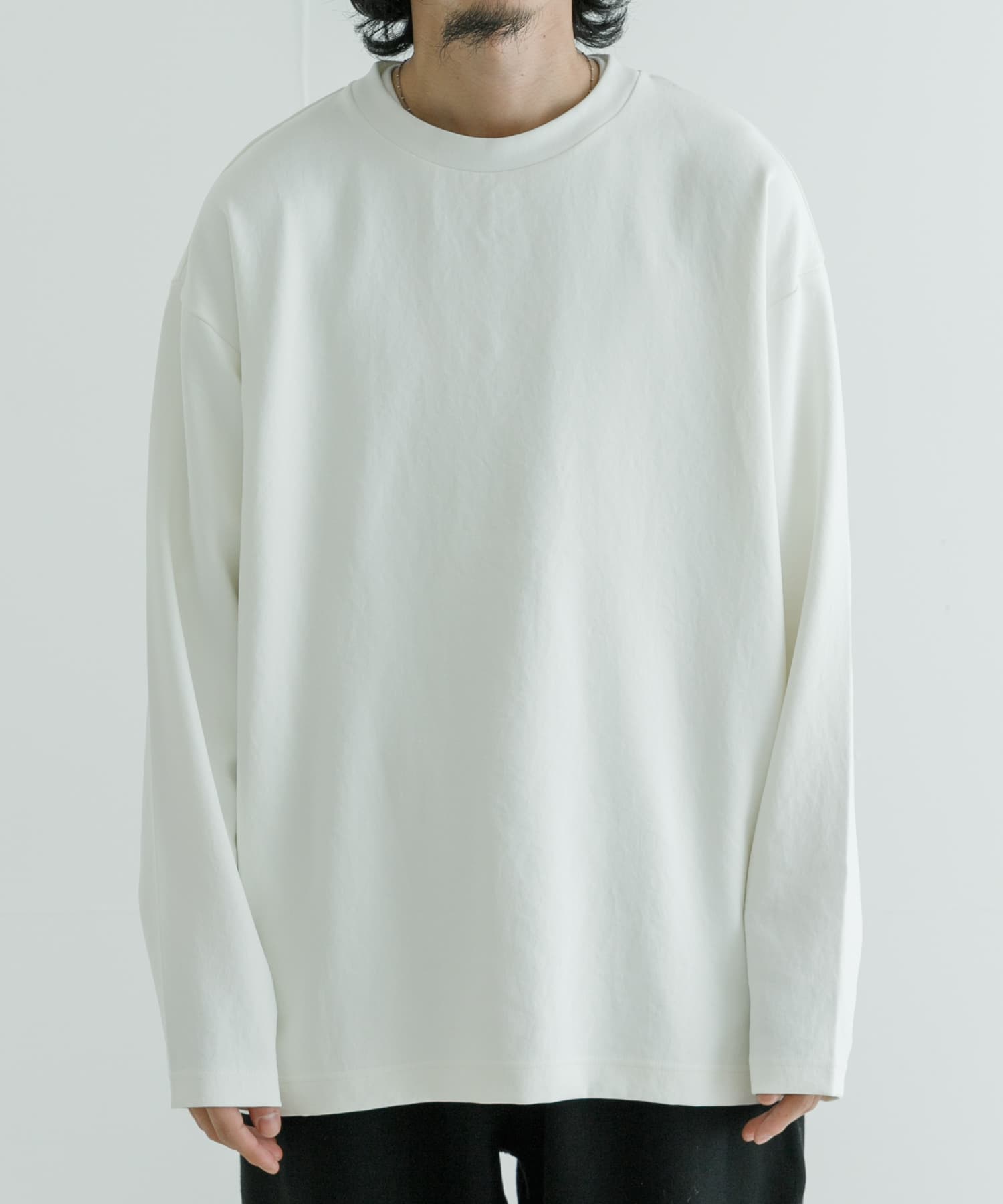 DESCENTE ALLTERRAIN STRETCH TWILL L/S T-SHIRTS