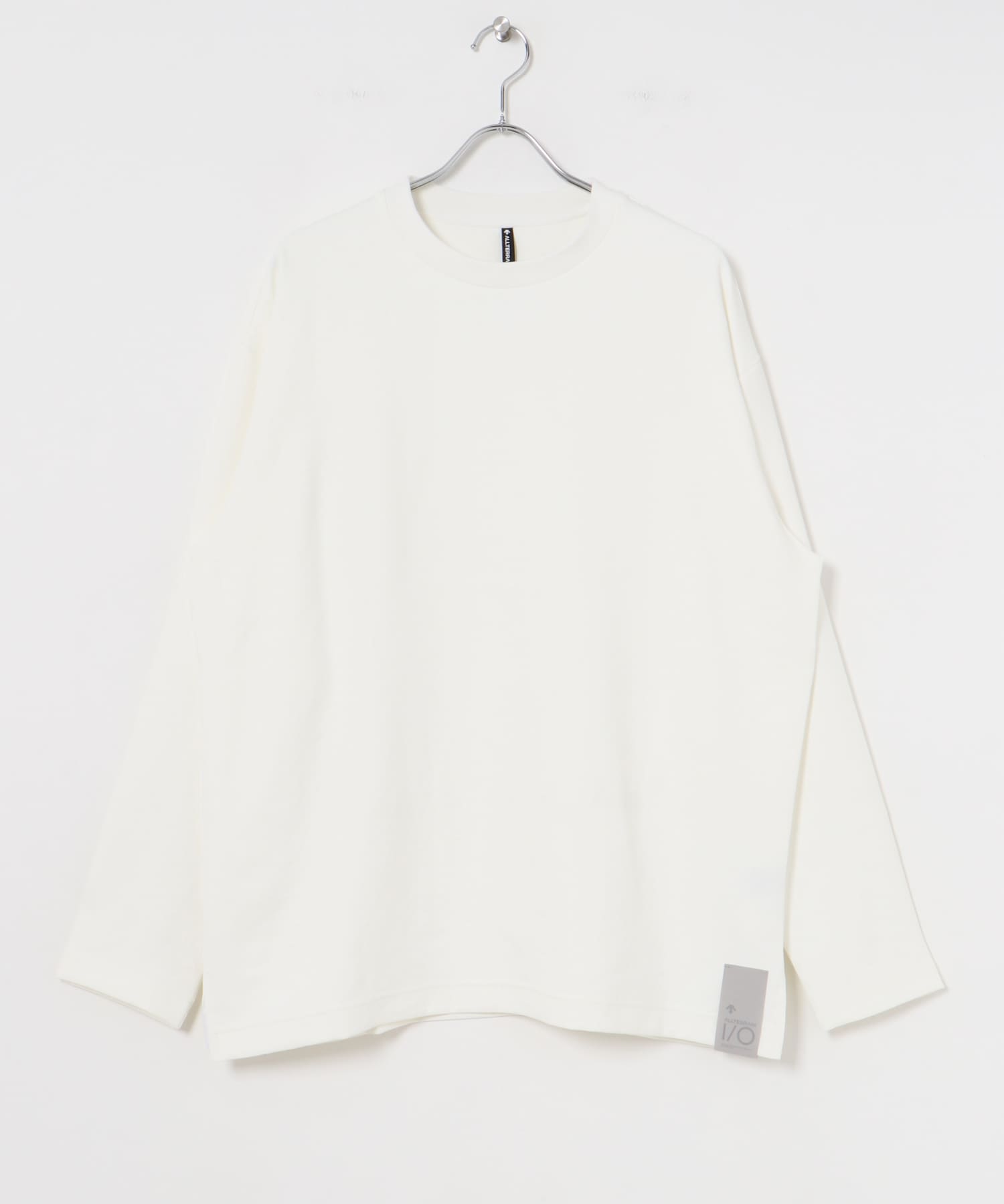 DESCENTE ALLTERRAIN　STRETCH TWILL L/S T-SHIRTS WH00 M