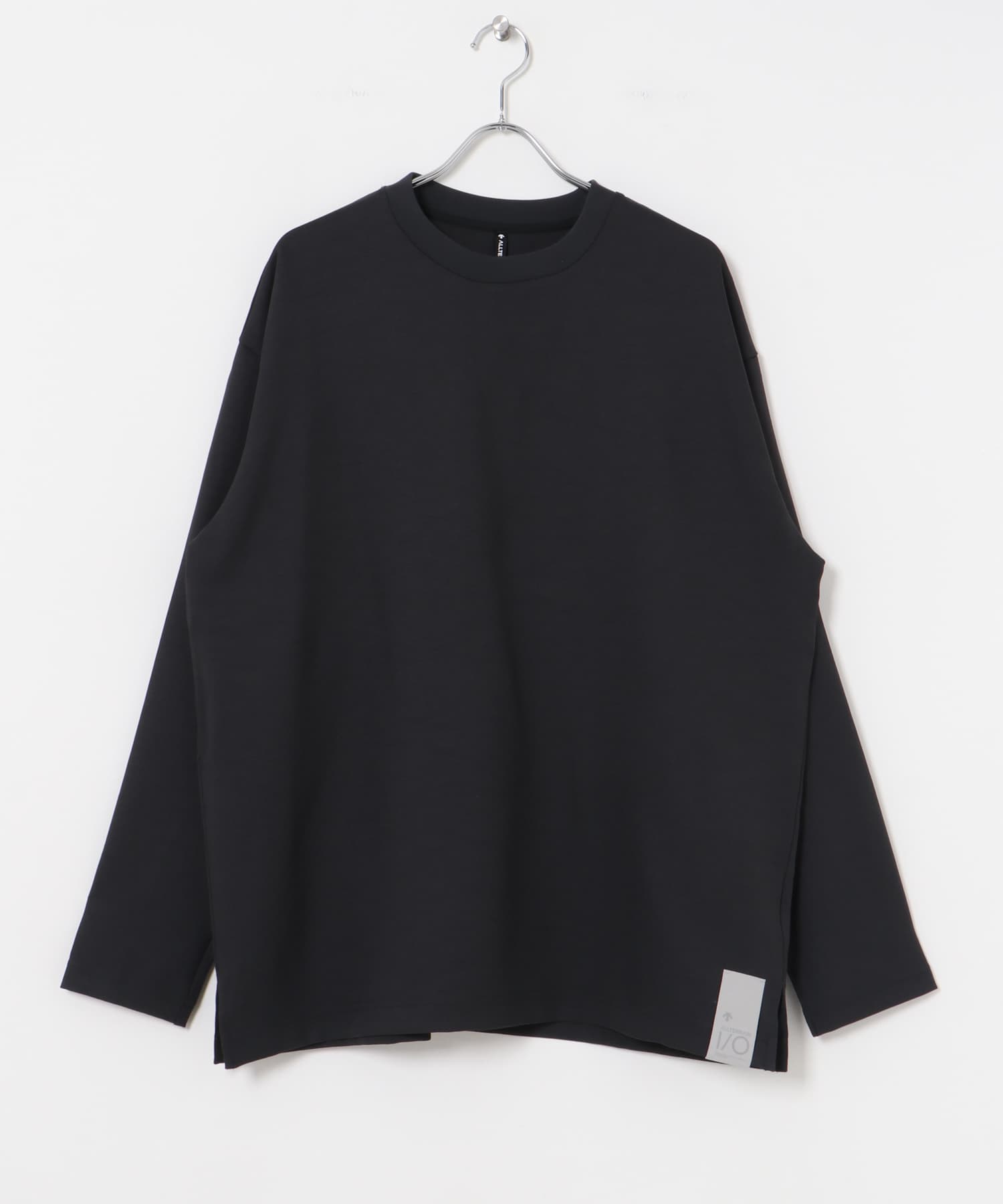 DESCENTE ALLTERRAIN　STRETCH TWILL L/S T-SHIRTS BK01 M