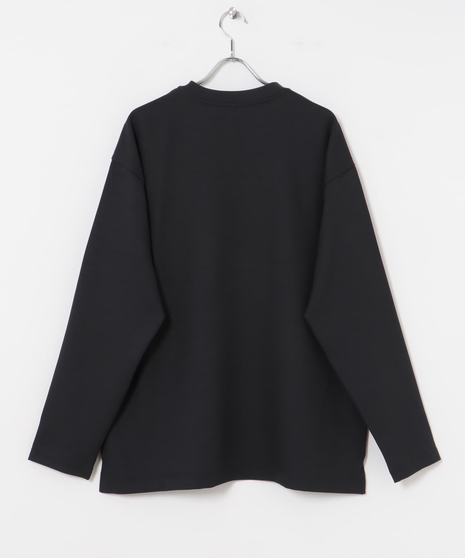 DESCENTE ALLTERRAIN　STRETCH TWILL L/S T-SHIRTS BK01 M