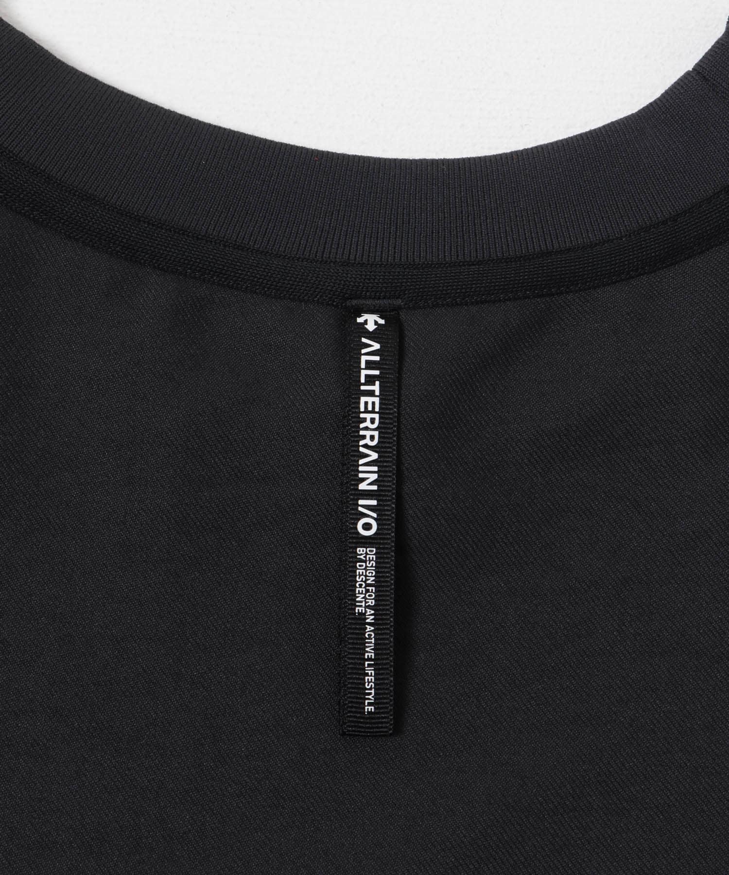 DESCENTE ALLTERRAIN　STRETCH TWILL L/S T-SHIRTS BK01 M