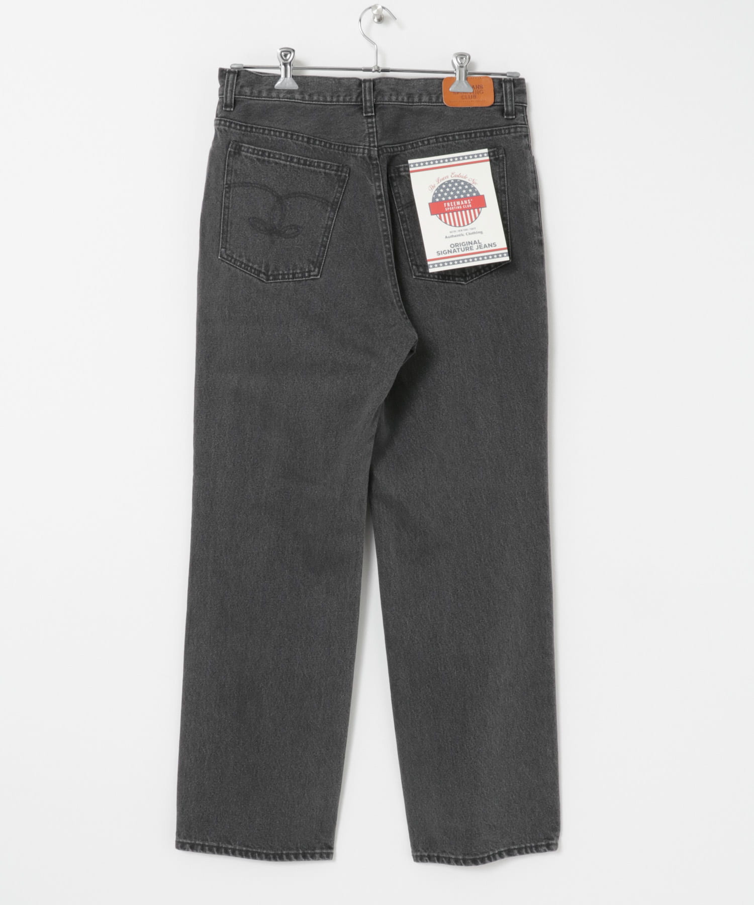FREEMANS SPORTING CLUB　ROSEDALE JEANS STRAIGHT ブラック 28