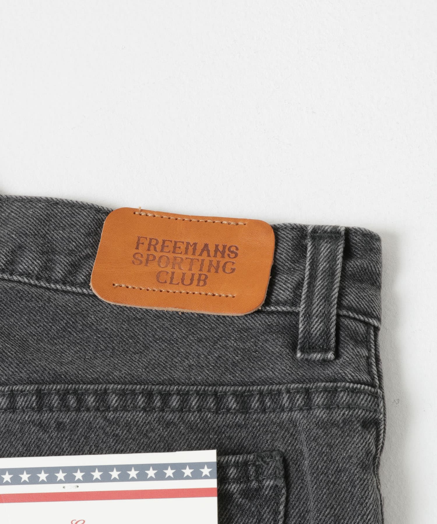 FREEMANS SPORTING CLUB　ROSEDALE JEANS STRAIGHT ブラック 28