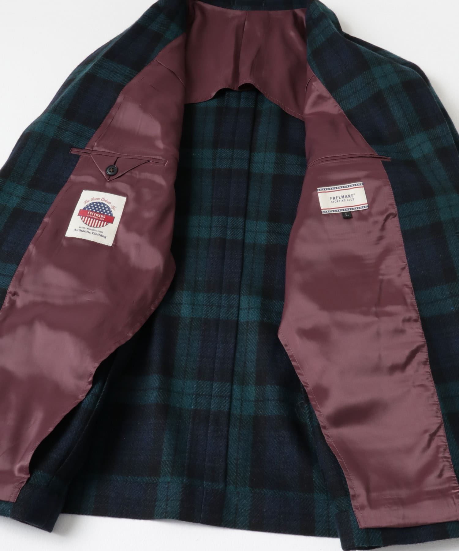 FREEMANS SPORTING CLUB　St MARKS JACKET Wグリーン S