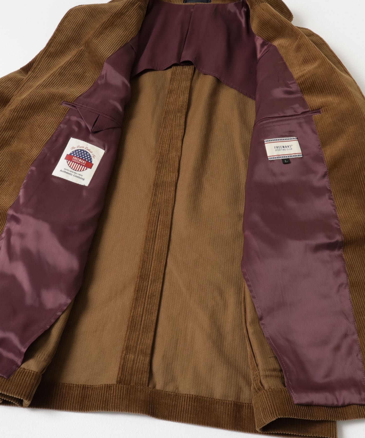 FREEMANS SPORTING CLUB　St MARKS JACKET キャメル S