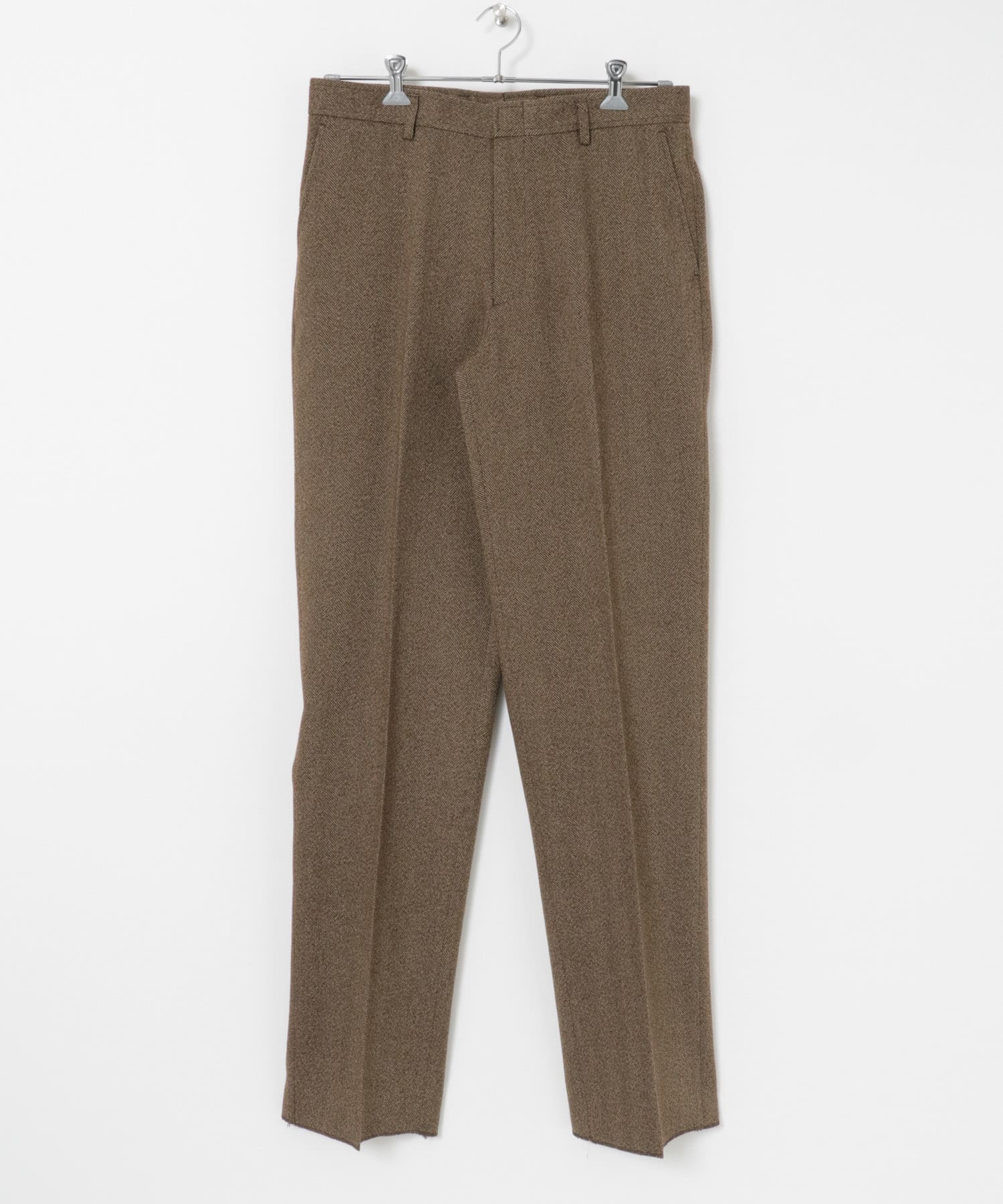 FREEMANS SPORTING CLUB　BLEECKER TROUSERS Wブラウン S