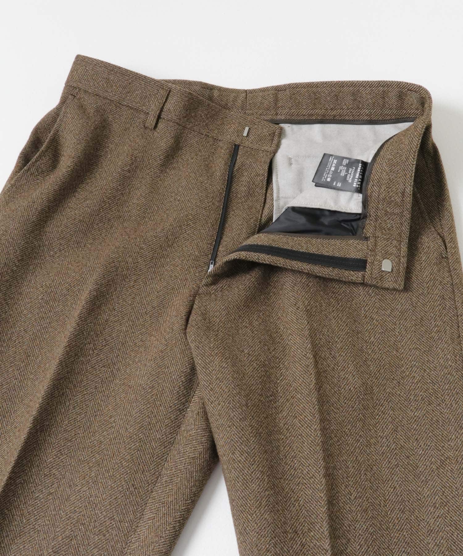 FREEMANS SPORTING CLUB　BLEECKER TROUSERS Wブラウン S