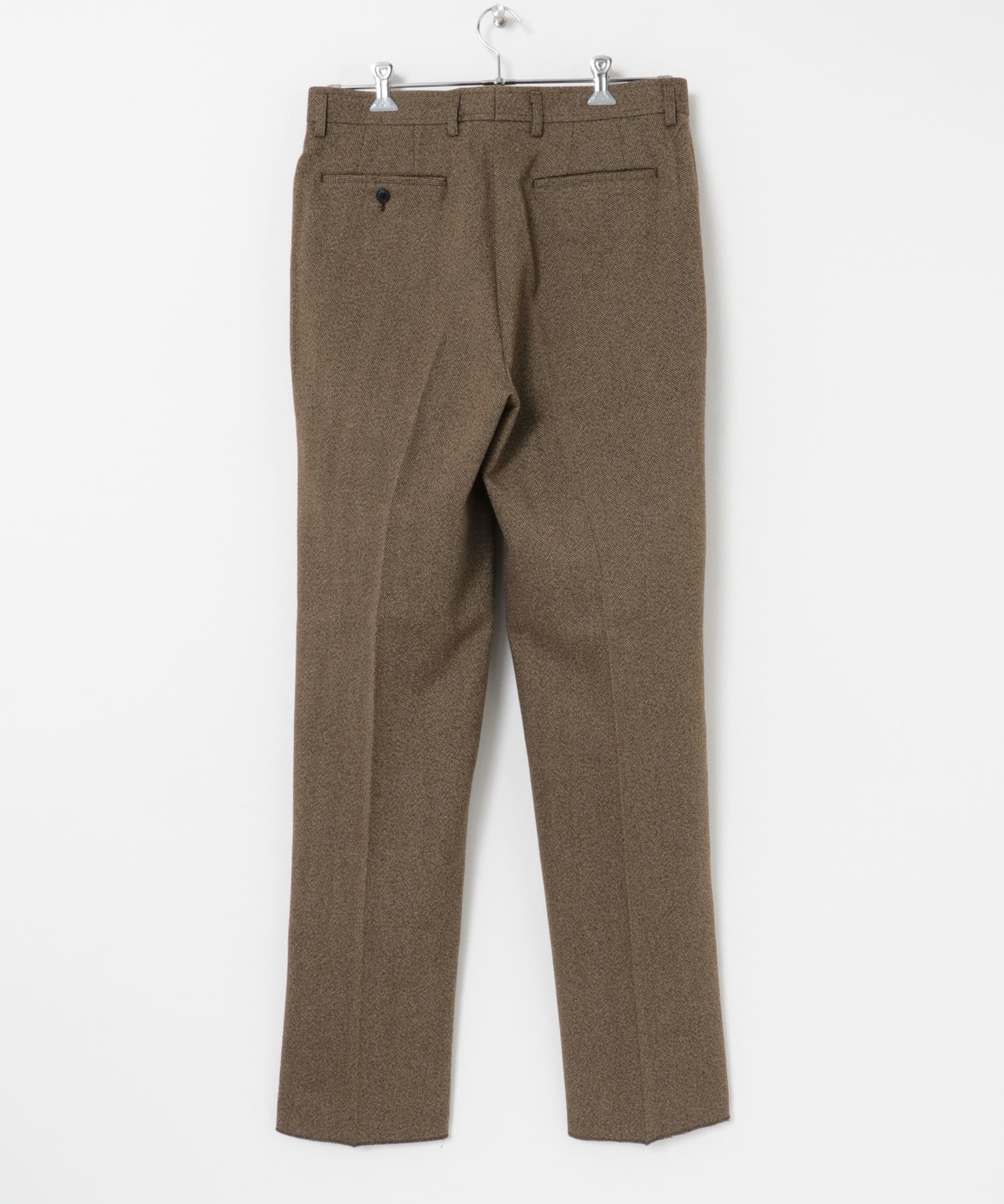 FREEMANS SPORTING CLUB　BLEECKER TROUSERS Wブラウン S