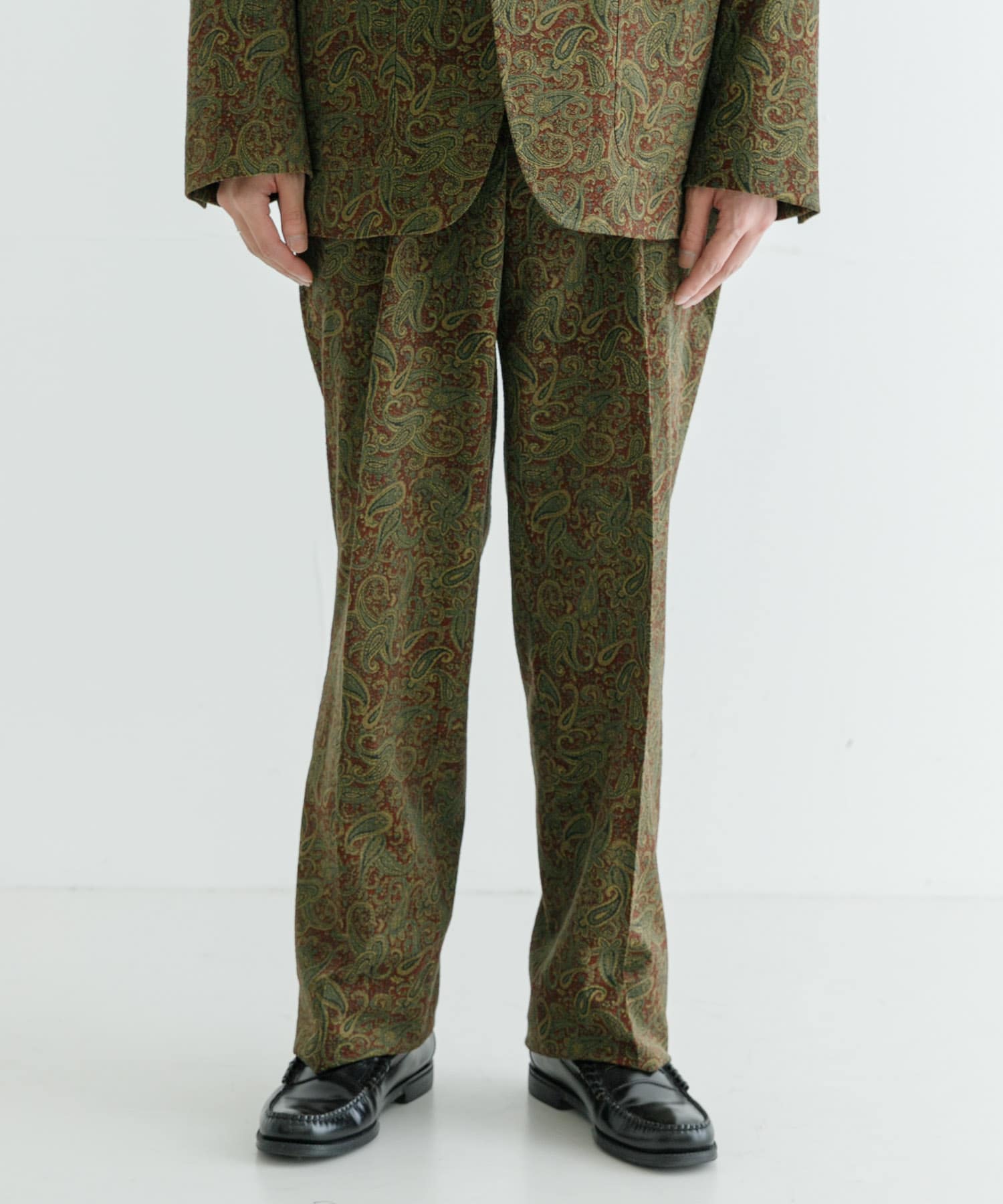 【Wレッド】FREEMANS SPORTING CLUB BLEECKER TROUSERS FREEMANS SPORTING CLUB BLEECKER TROUSERS(S Wレッド): ボトム｜URBAN