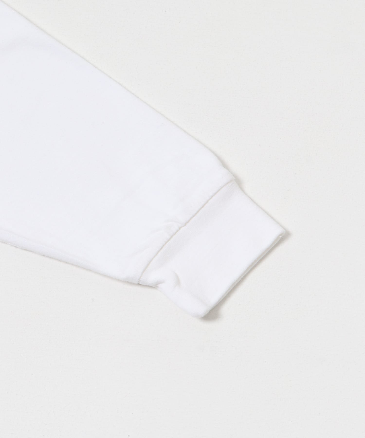semoh　Behind Long-Sleeve T-shirts WHITE 2
