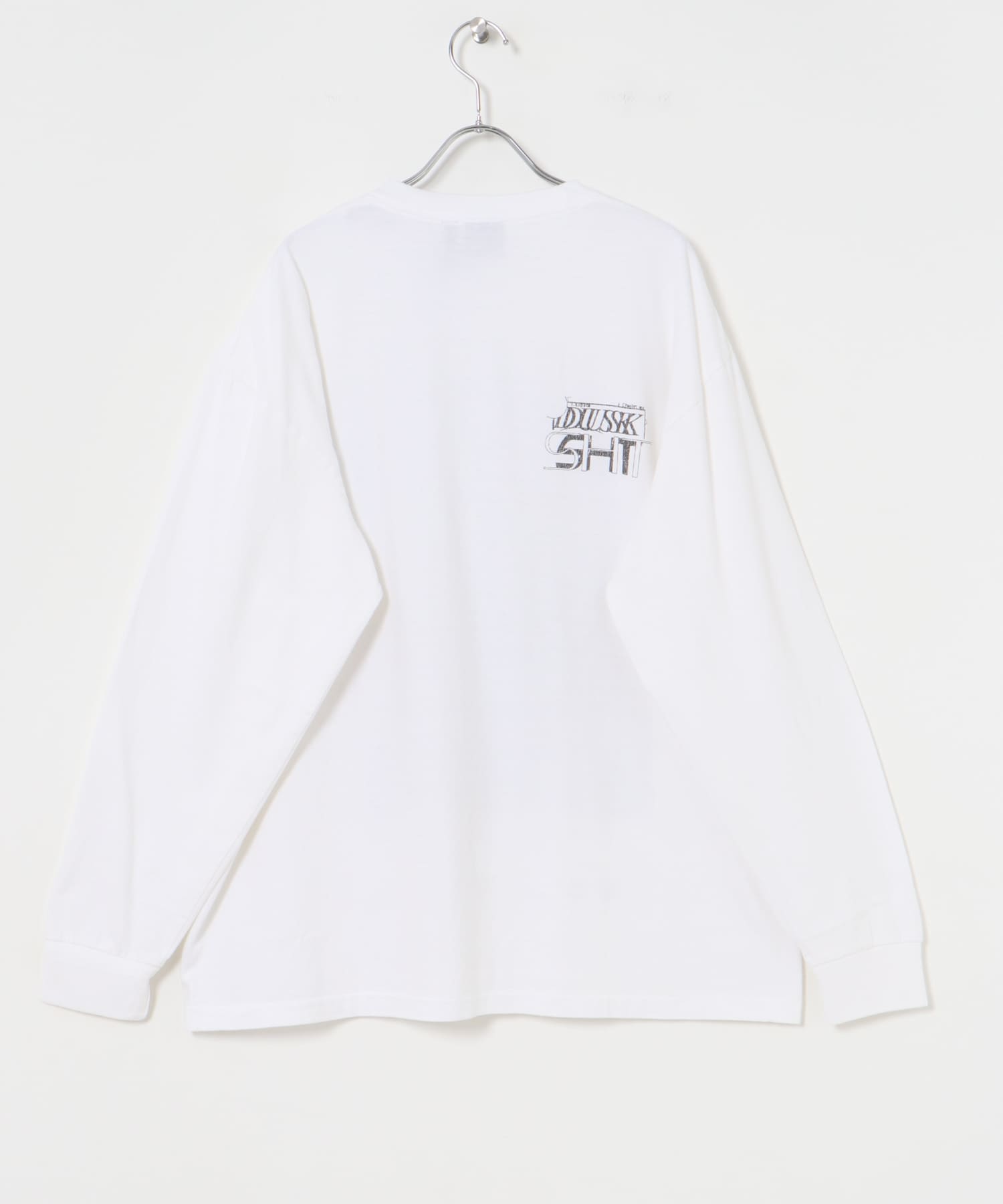 semoh　Sing Long-Sleeve T-shirts WHITE 2