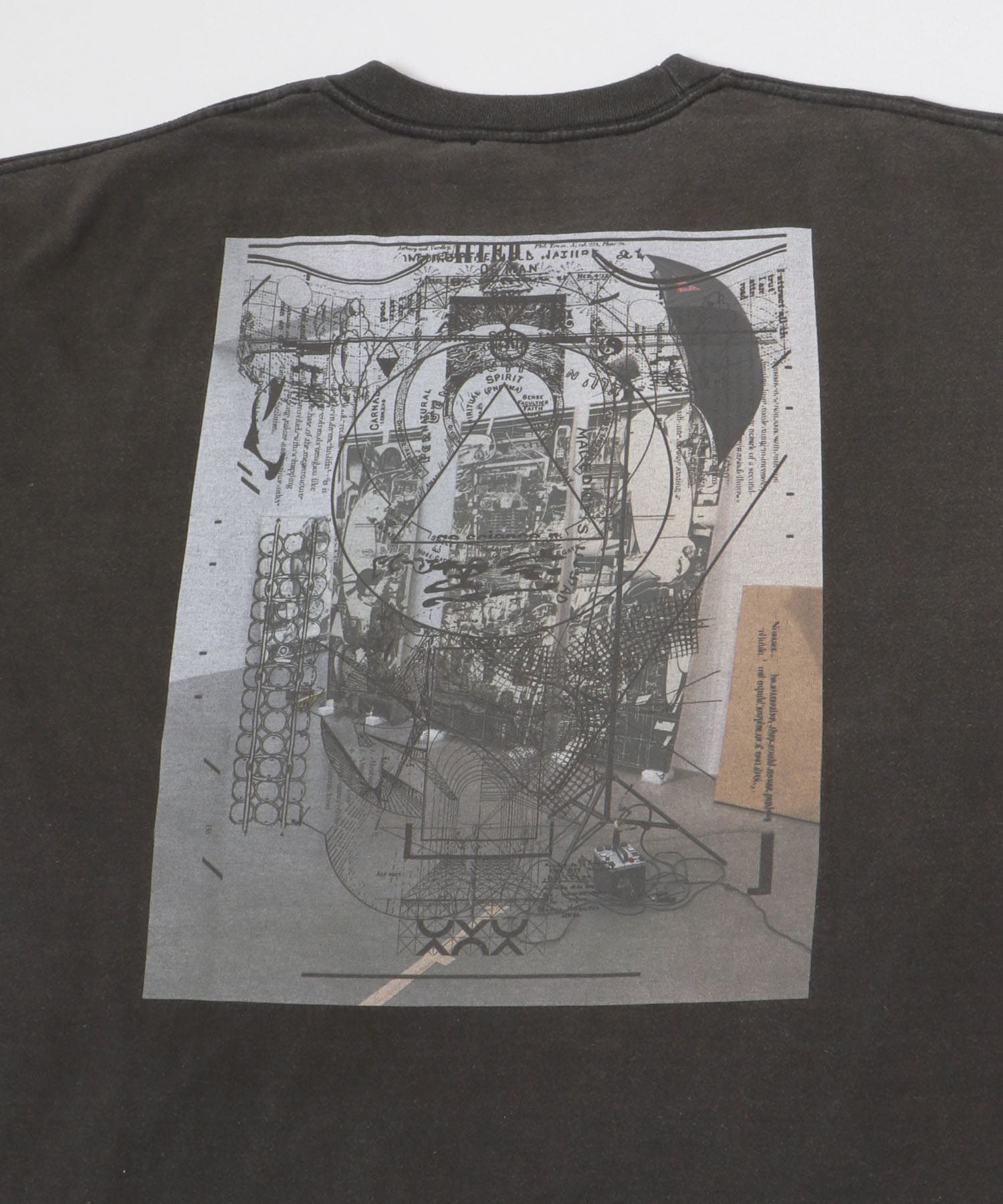 semoh　Behind T-shirts BLACK 2