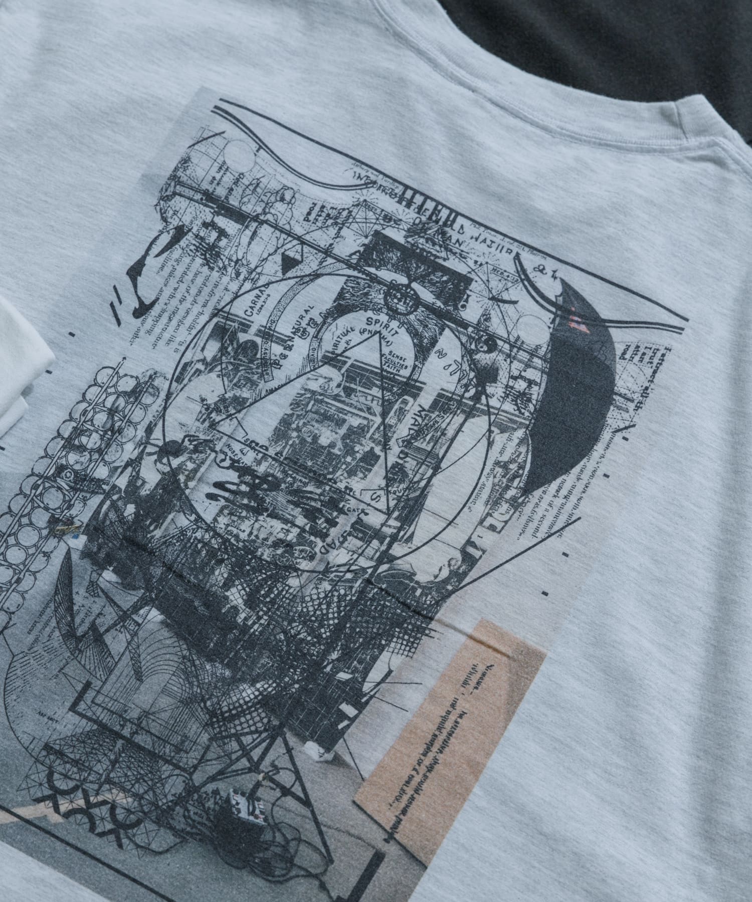 semoh　Behind T-shirts GREY 2