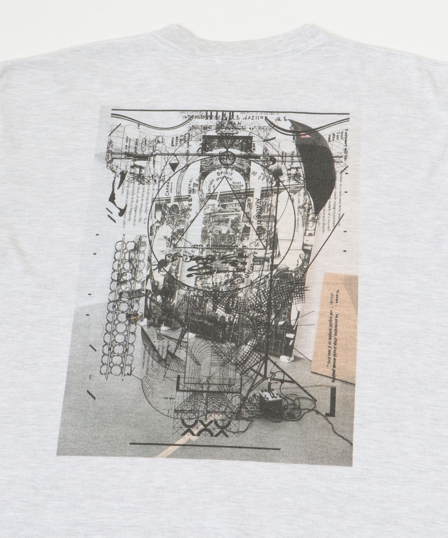 semoh　Behind T-shirts GREY 2