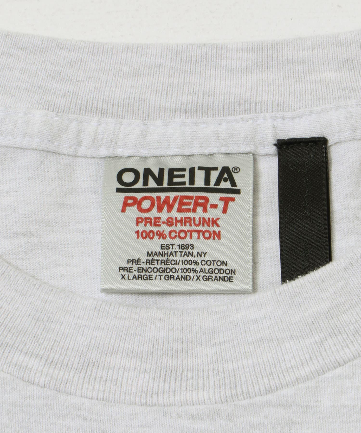 semoh　Behind T-shirts GREY 2