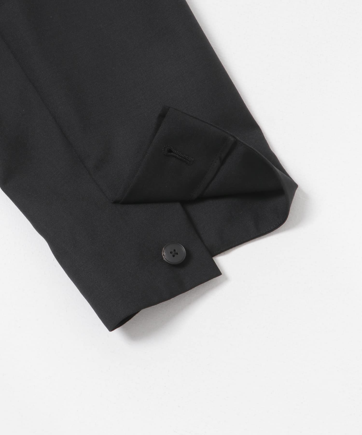 ATON　WOOL TROPICAL TAILORED JACKET 005 BLK 4