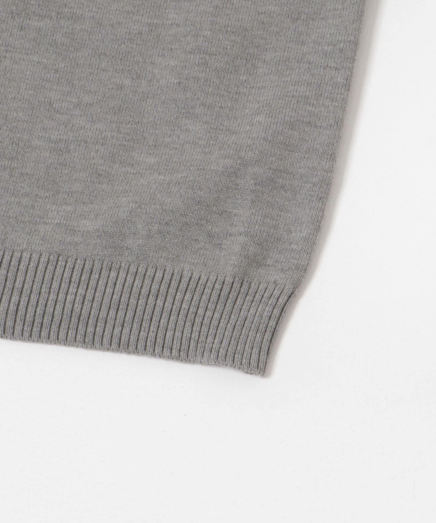 ATON　WOOL WASHI CREWNECK SWEATER 003 GRAY 4