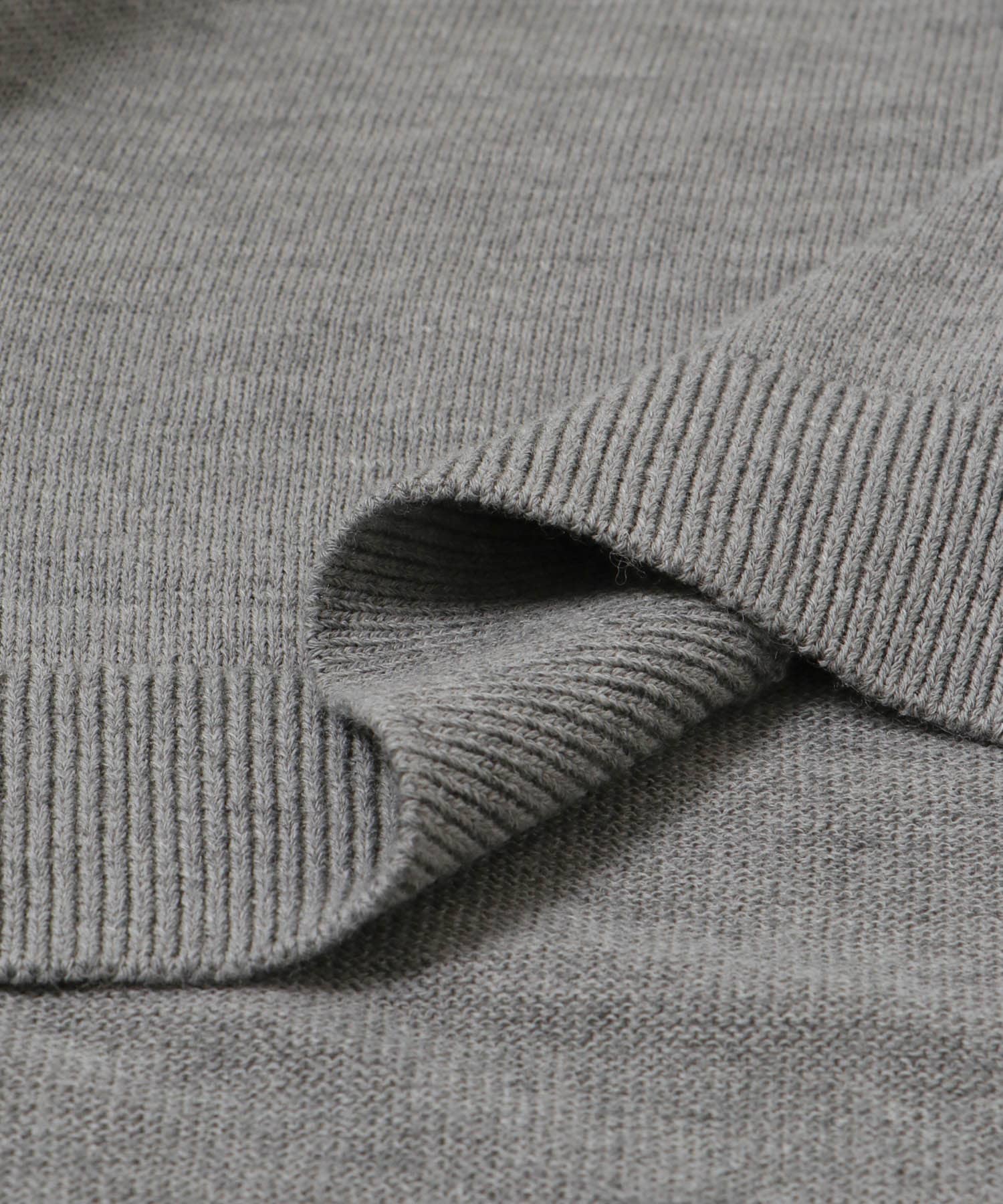 ATON　WOOL WASHI OVERSIZED CARDIGAN 003 GRAY 4