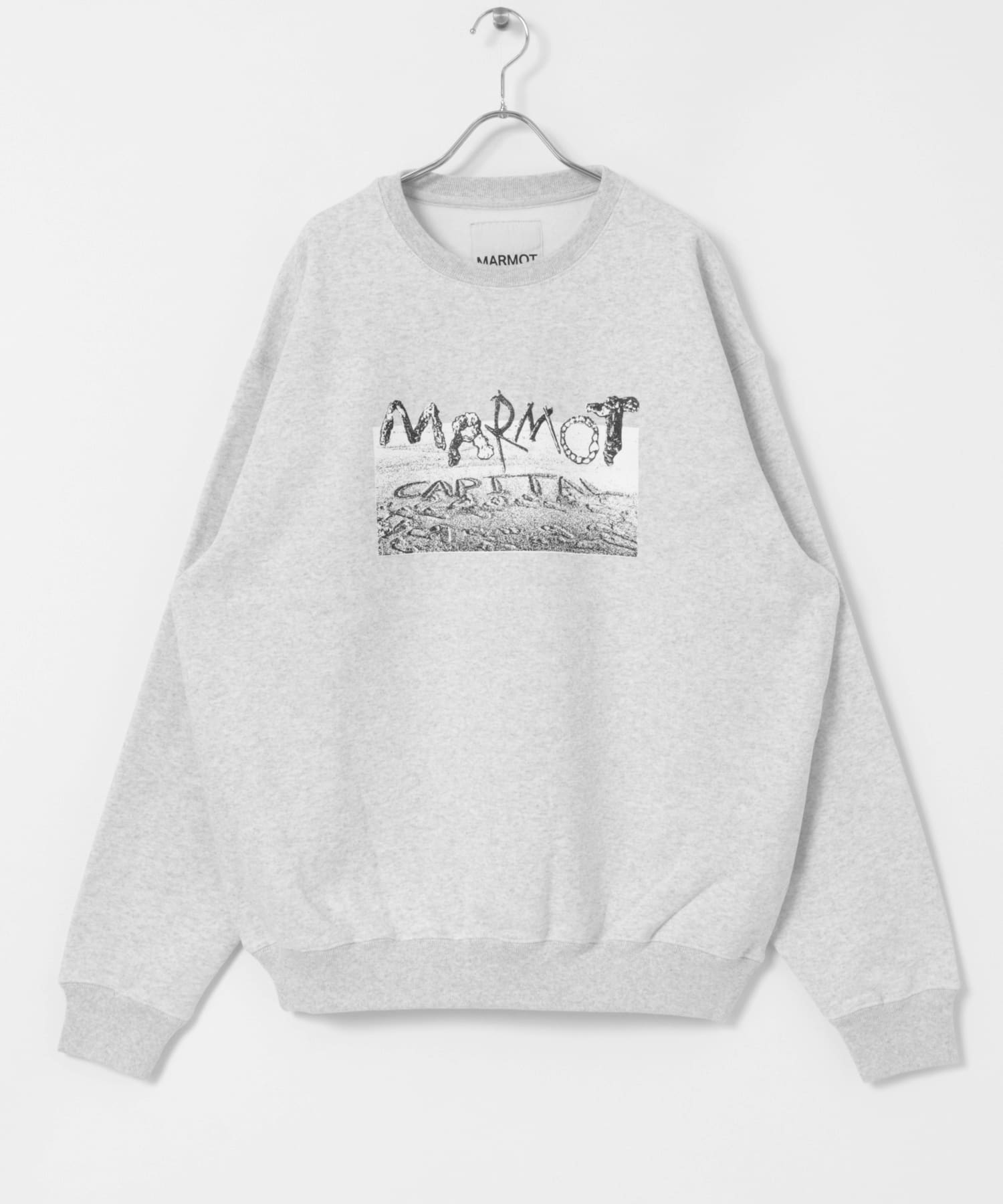 MARMOT CAPITAL　DRIFTWOOD CREW SWEAT GRAY L