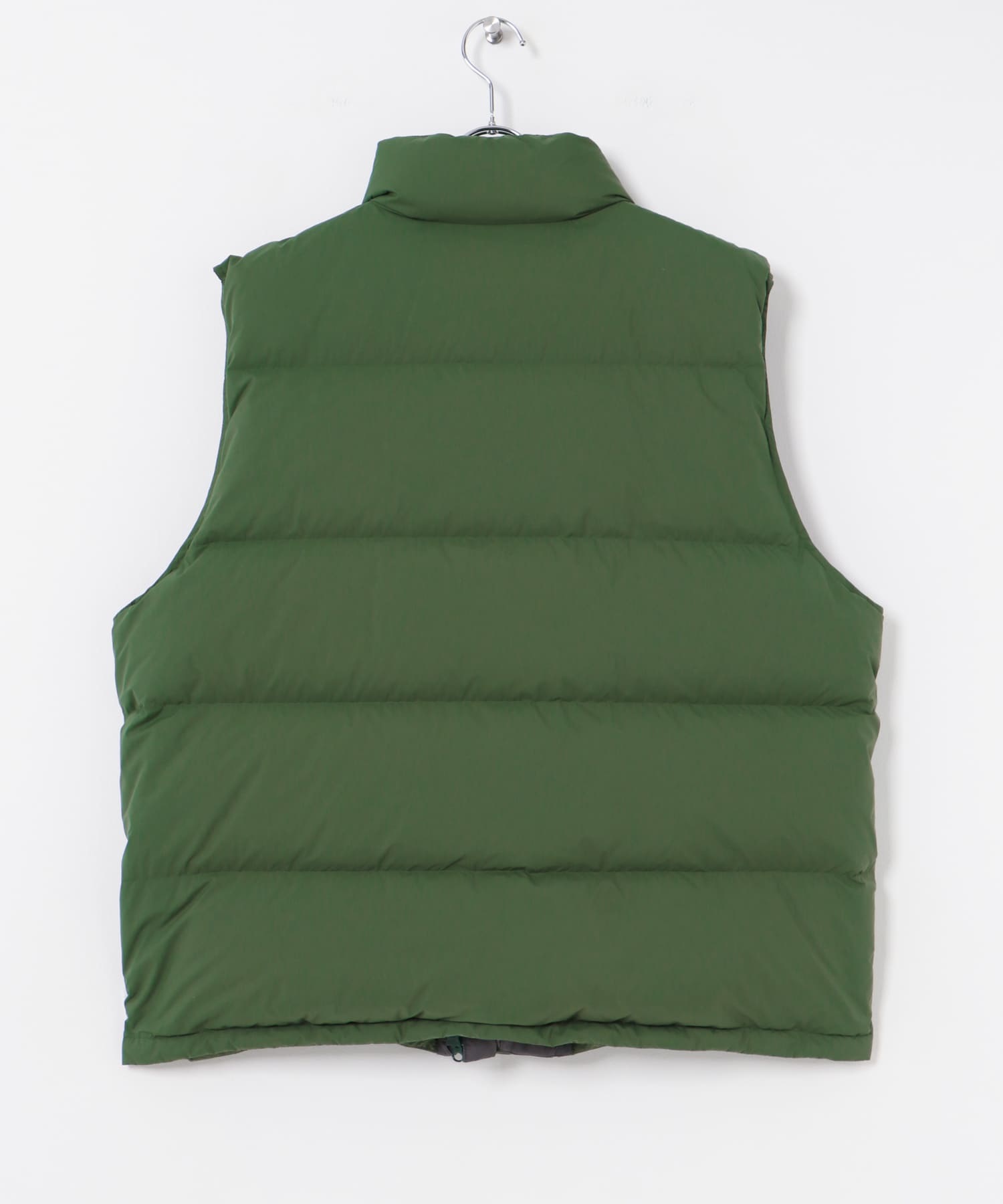 『別注』FARAH×URBAN RESEARCH　Nylon Down Vest Green L