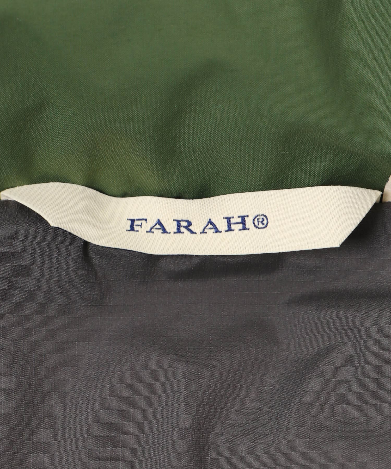 『別注』FARAH×URBAN RESEARCH　Nylon Down Vest Green L